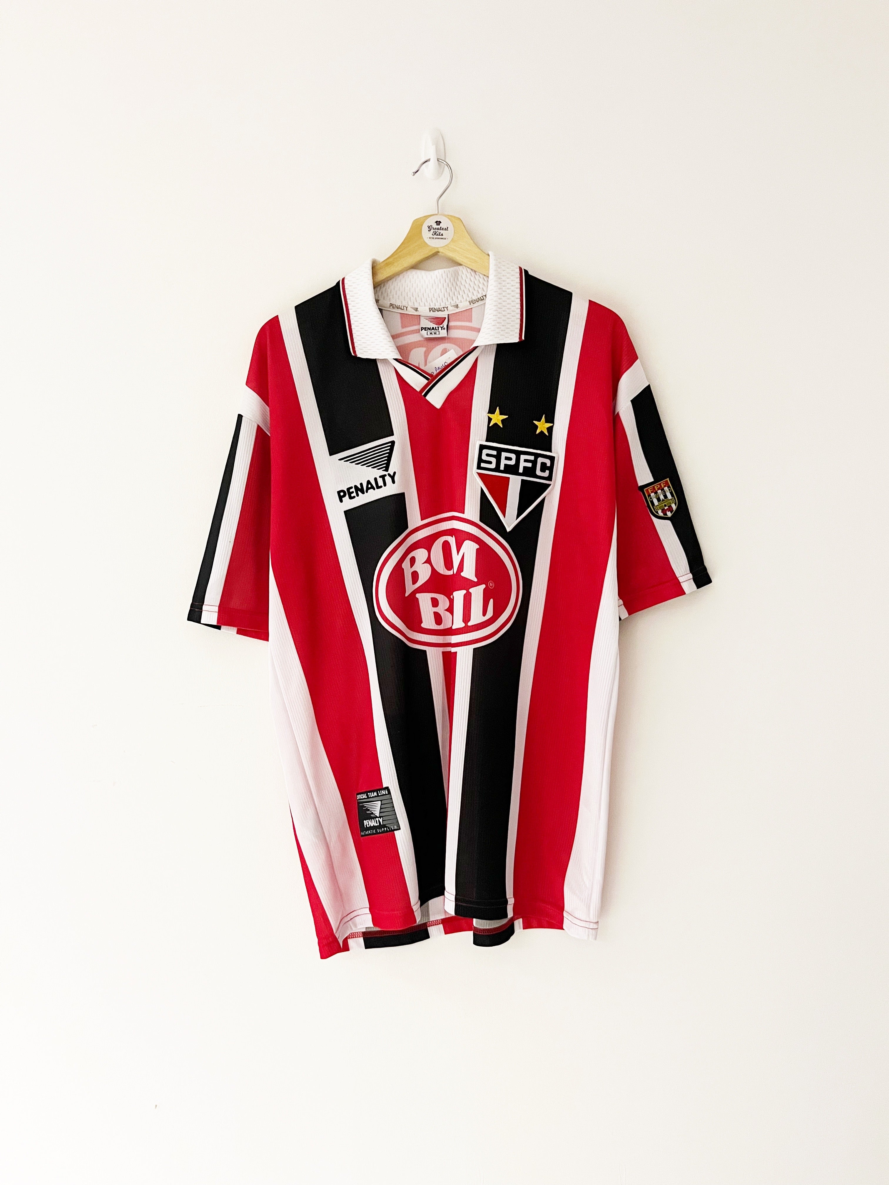 1999 São Paulo Away Shirt (M) 9/10