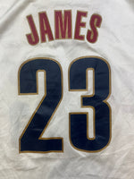 2003/06 Cleveland Cavaliers Reebok Alternate Jersey James #23 (2XL) 9/10