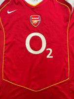 2004/05 Arsenal Home Shirt (XL) 9/10