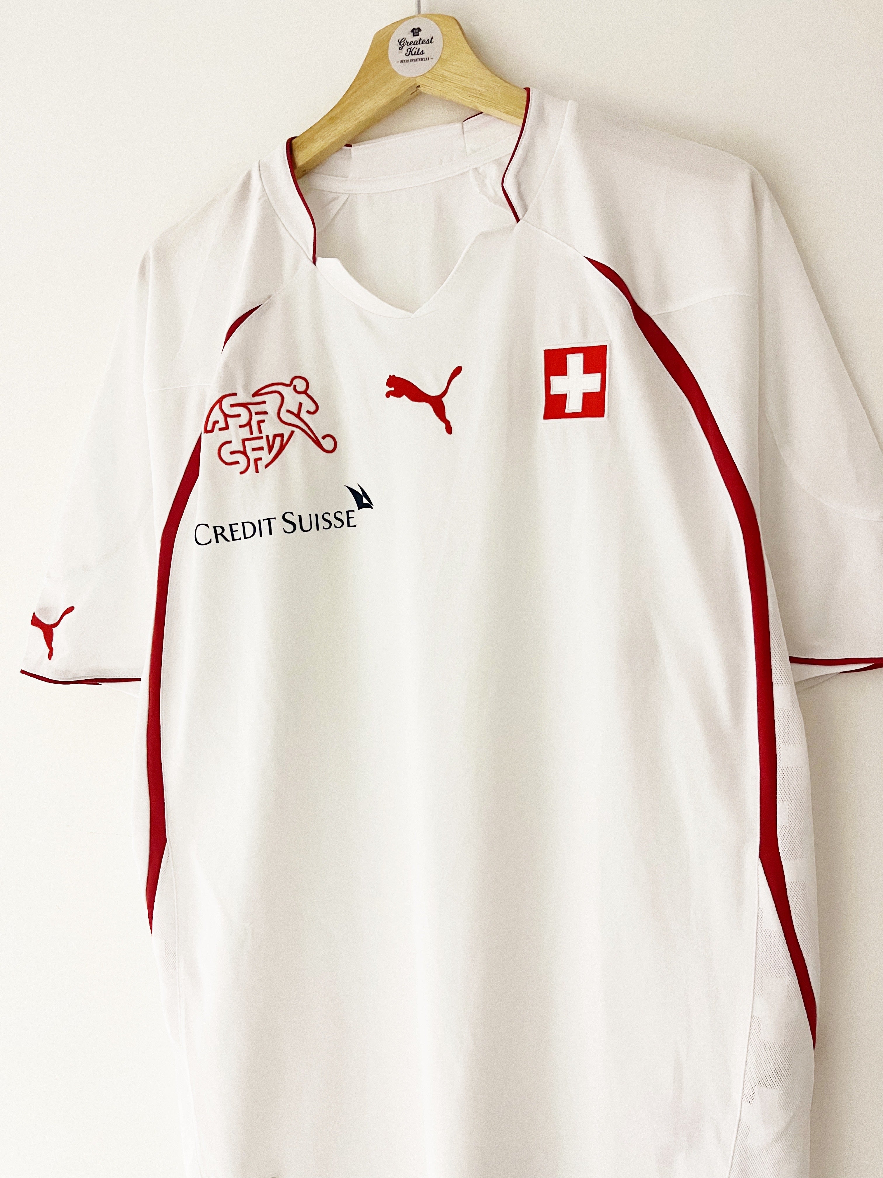 2010/12 Switzerland Away Shirt (XXL) 9/10