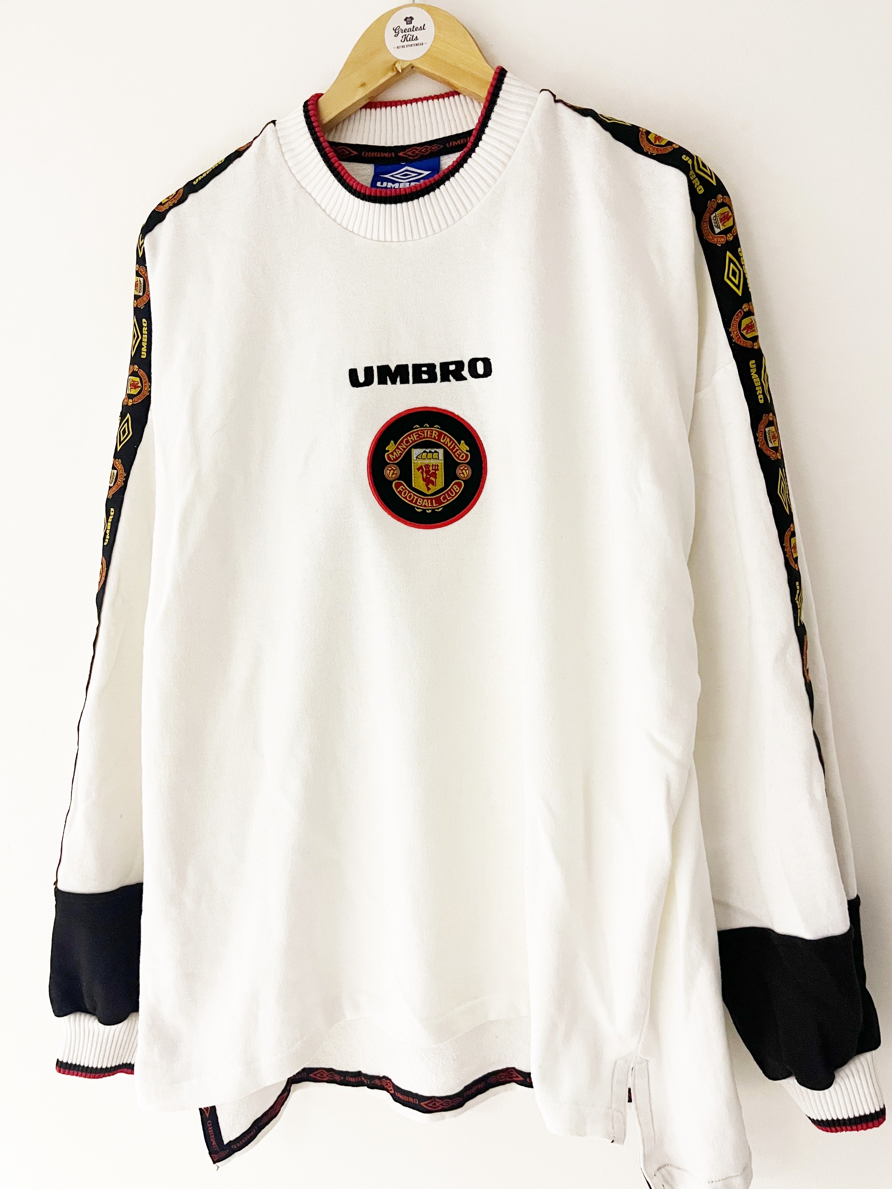 1996/97 Manchester United Training Jumper (XL) 8.5/10