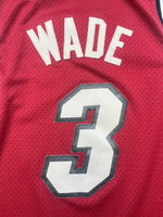 2006-10 Miami Heat Adidas Alternate Jersey Wade #3 (L) 8/10