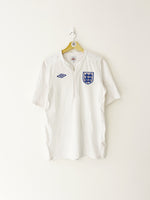 2011/12 England Home Shirt (M) 9/10
