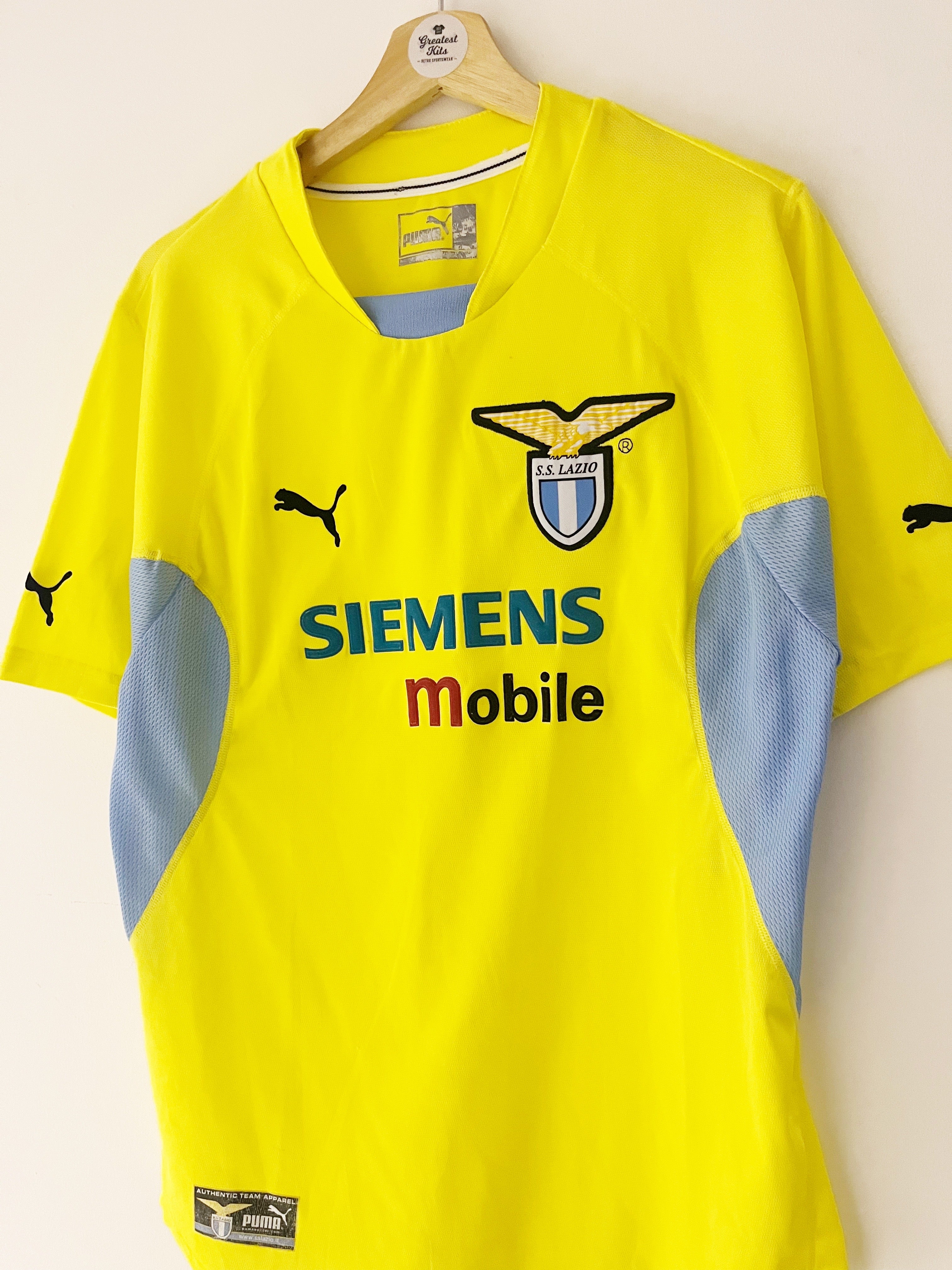 2001/02 Lazio Away Shirt (L) 8/10
