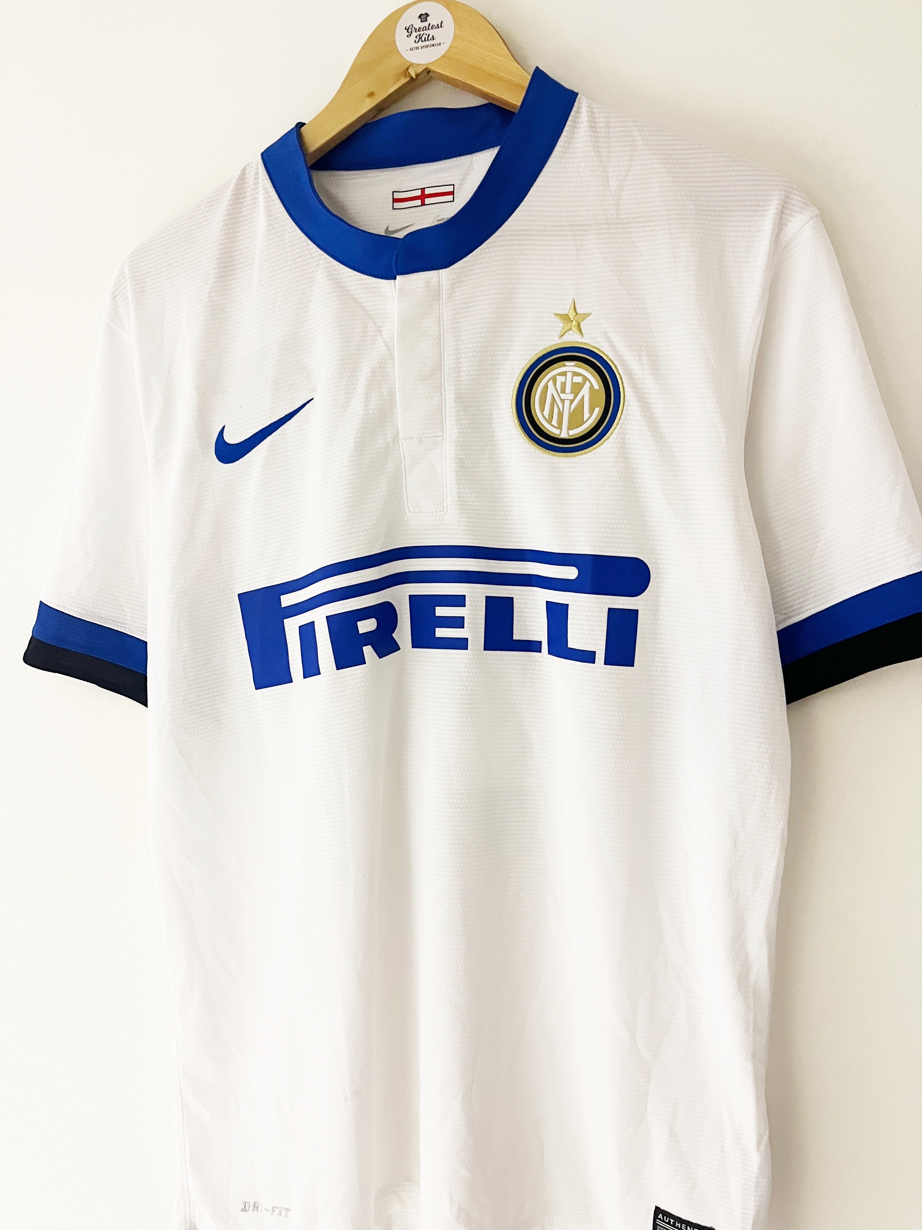 2013/14 Inter Milan Away Shirt J.Zanetti #4 (M) 9/10