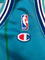 1992/95 Charlotte Hornets Champion Away Jersey Bogues #1 (XS) 8/10