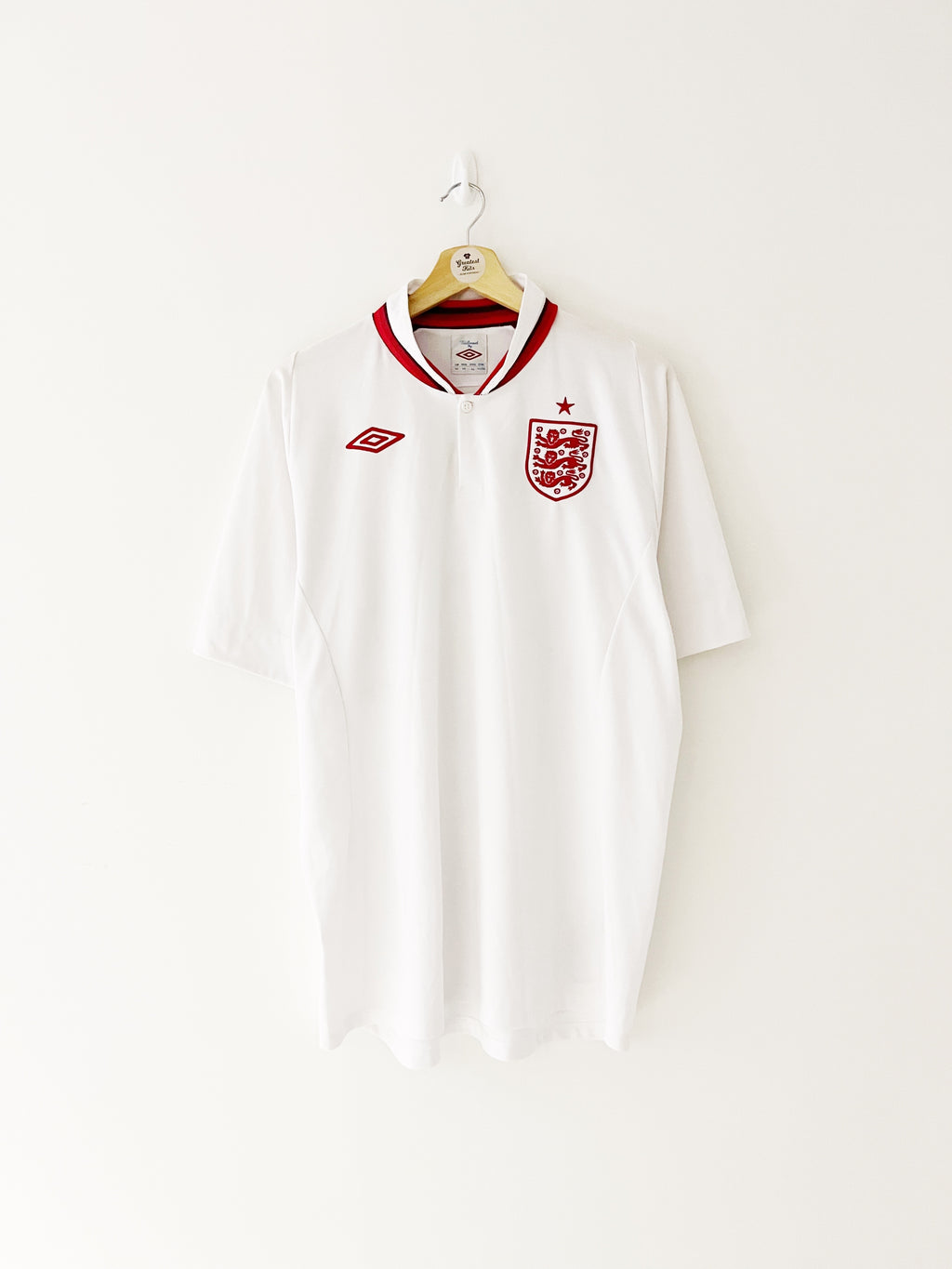 2012/13 England Home Shirt (L/XL) 9/10