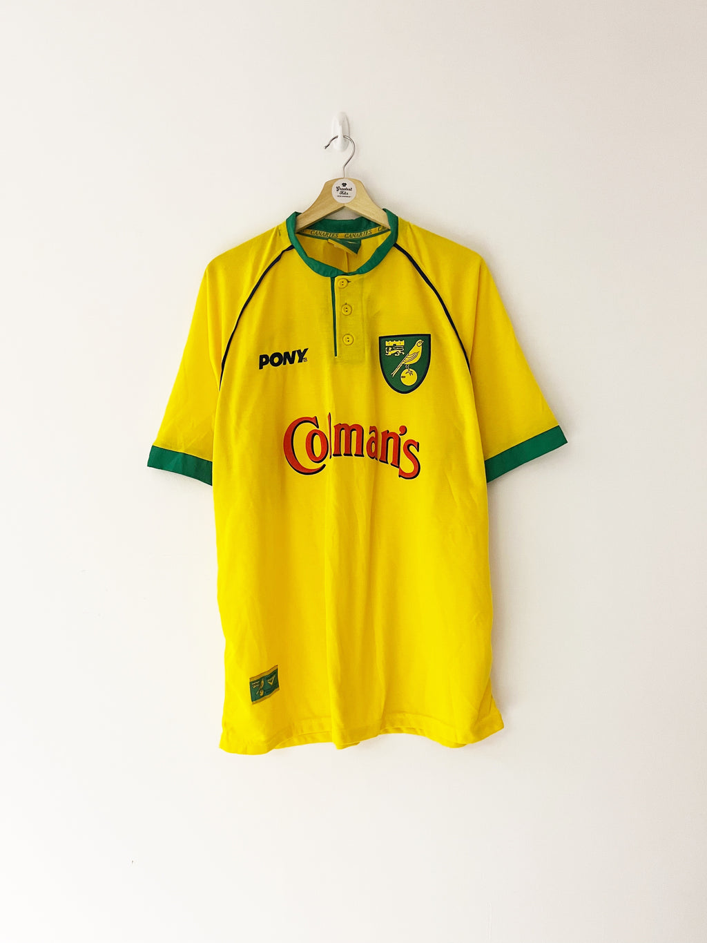 1997/99 Norwich City Home Shirt (XL) 9/10