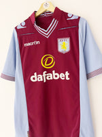 2013/14 Aston Villa Home Shirt (XL) 7.5/10