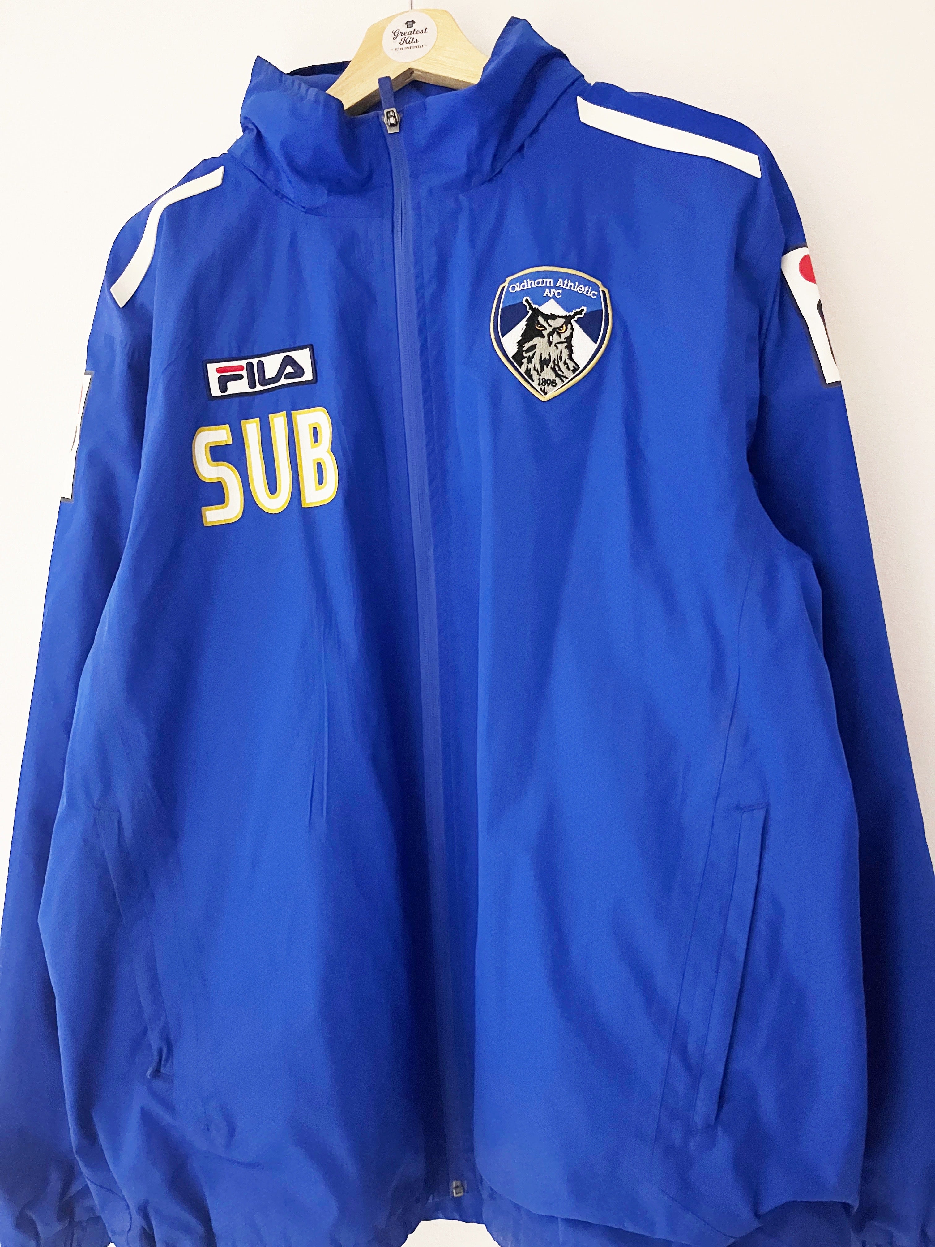 2012/13 Oldham Athletic *Player Issue* Training Jacket (L) 9/10