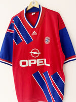 1993/95 Bayern Munich Home Shirt (XL) 8/10