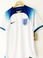 2022/23 England Home Shirt (M) BNWT