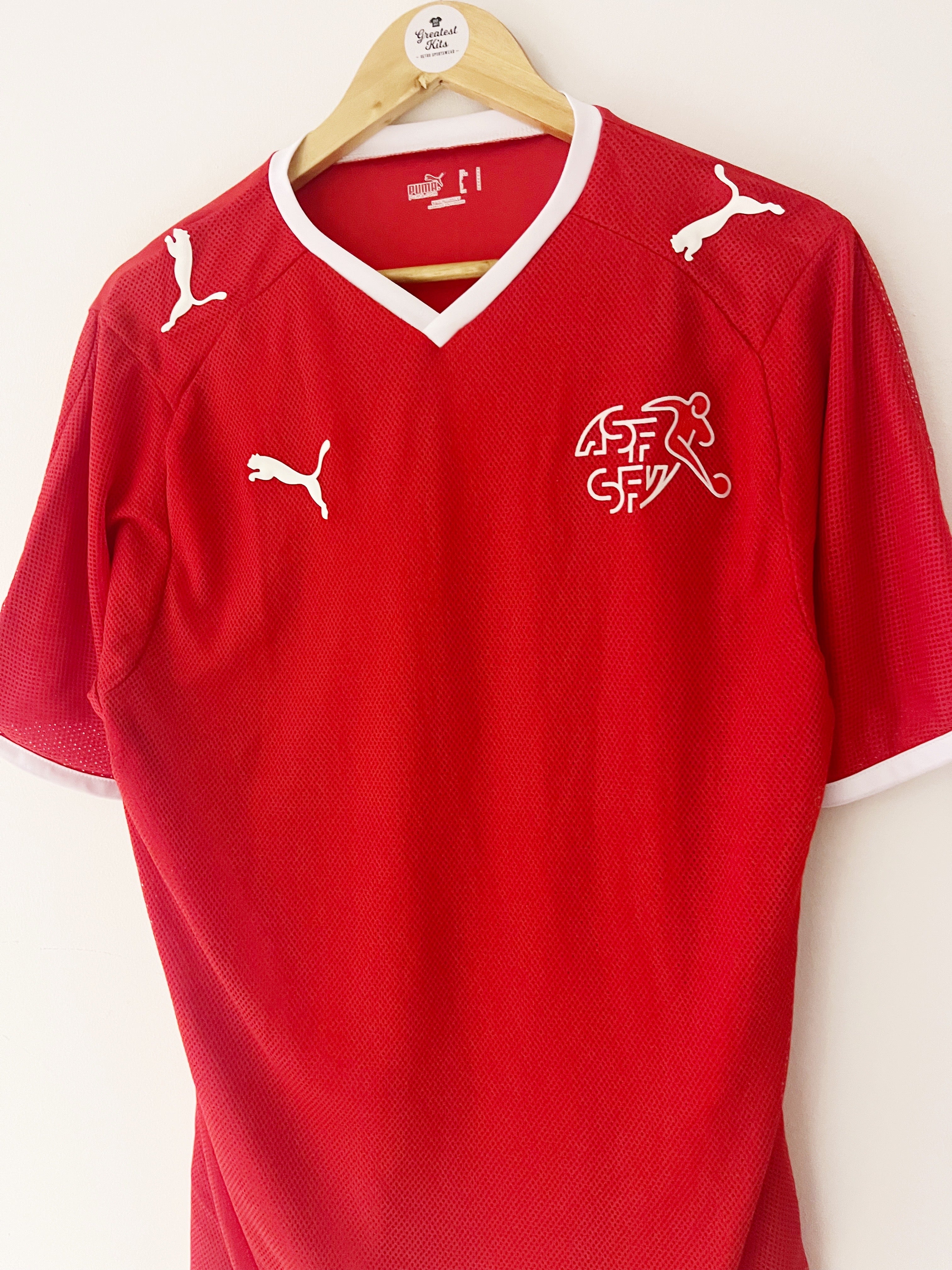 2008/10 Switzerland Home Shirt (M) 9/10