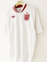 2012/13 England Home Shirt (L/XL) 9/10