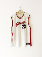 2003/06 Cleveland Cavaliers Reebok Alternate Jersey James #23 (2XL) 9/10