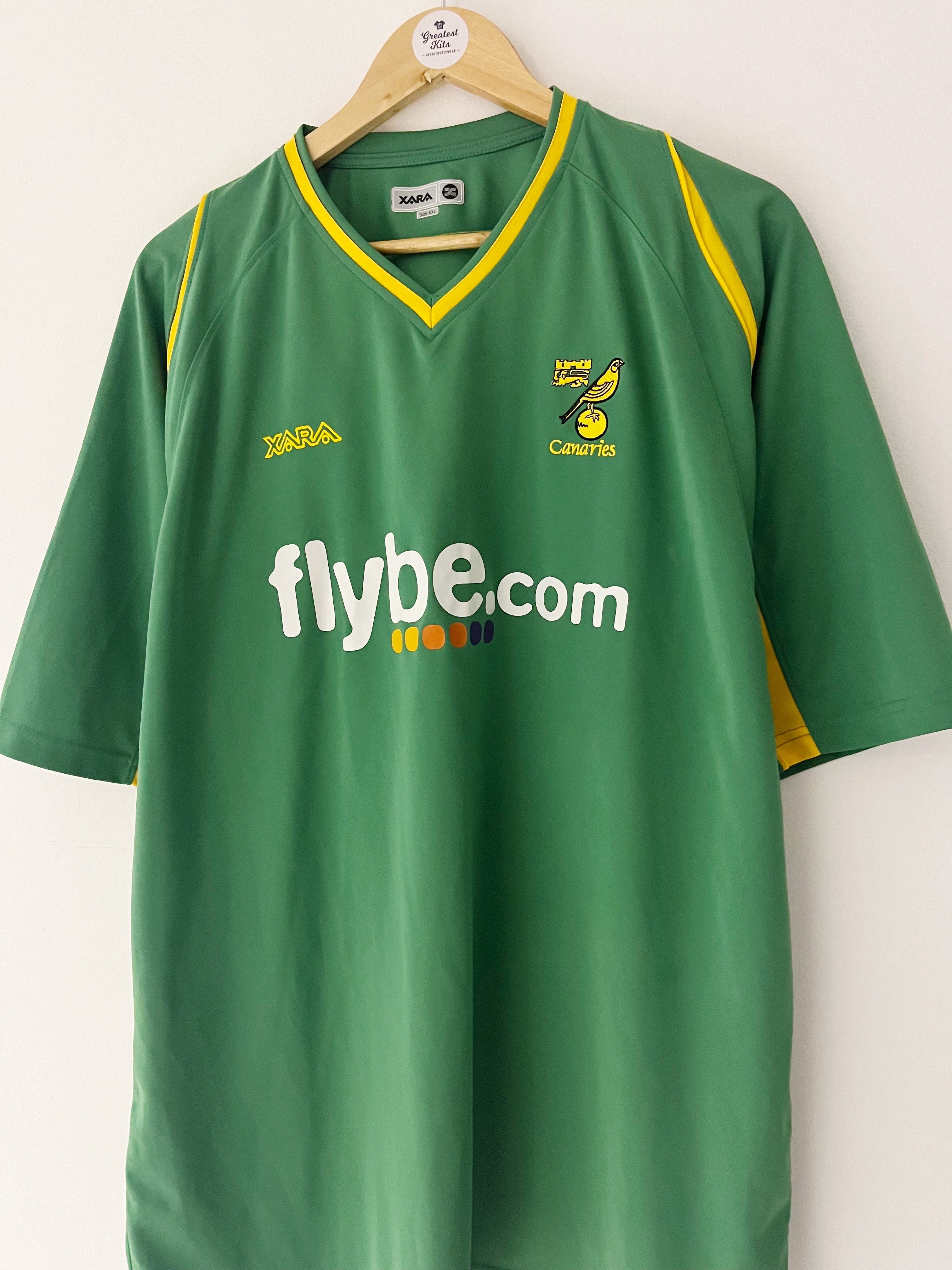 2006/08 Norwich City Training Shirt (XXL) 9/10