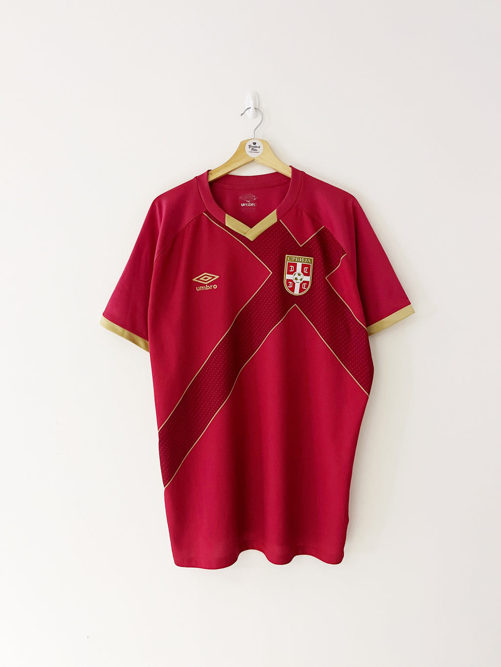 2014/16 Serbia Home Shirt (XXL) 8.5/10