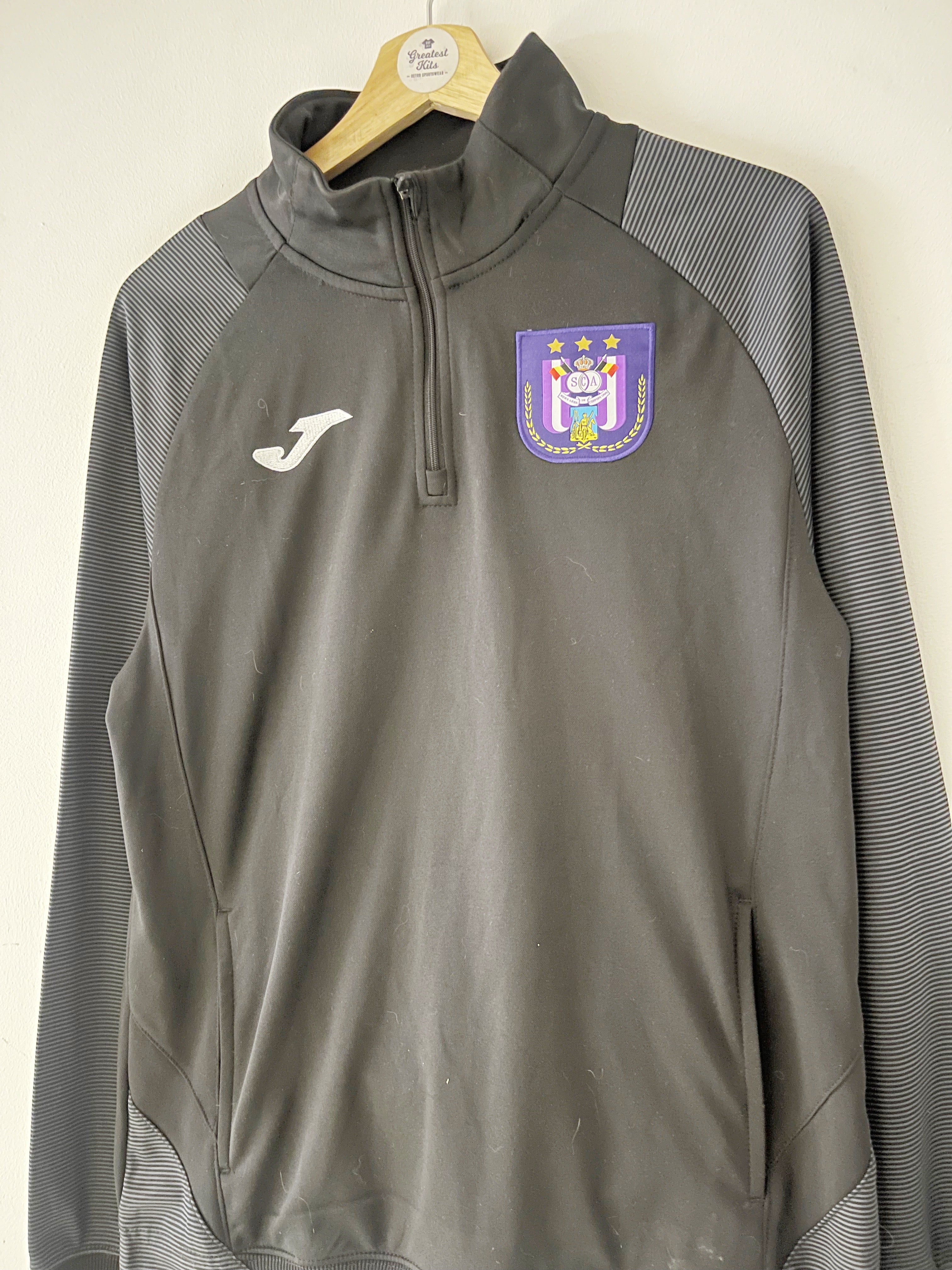 2020/21 Anderlecht 1/4 Zip Training Jacket (M) 9/10