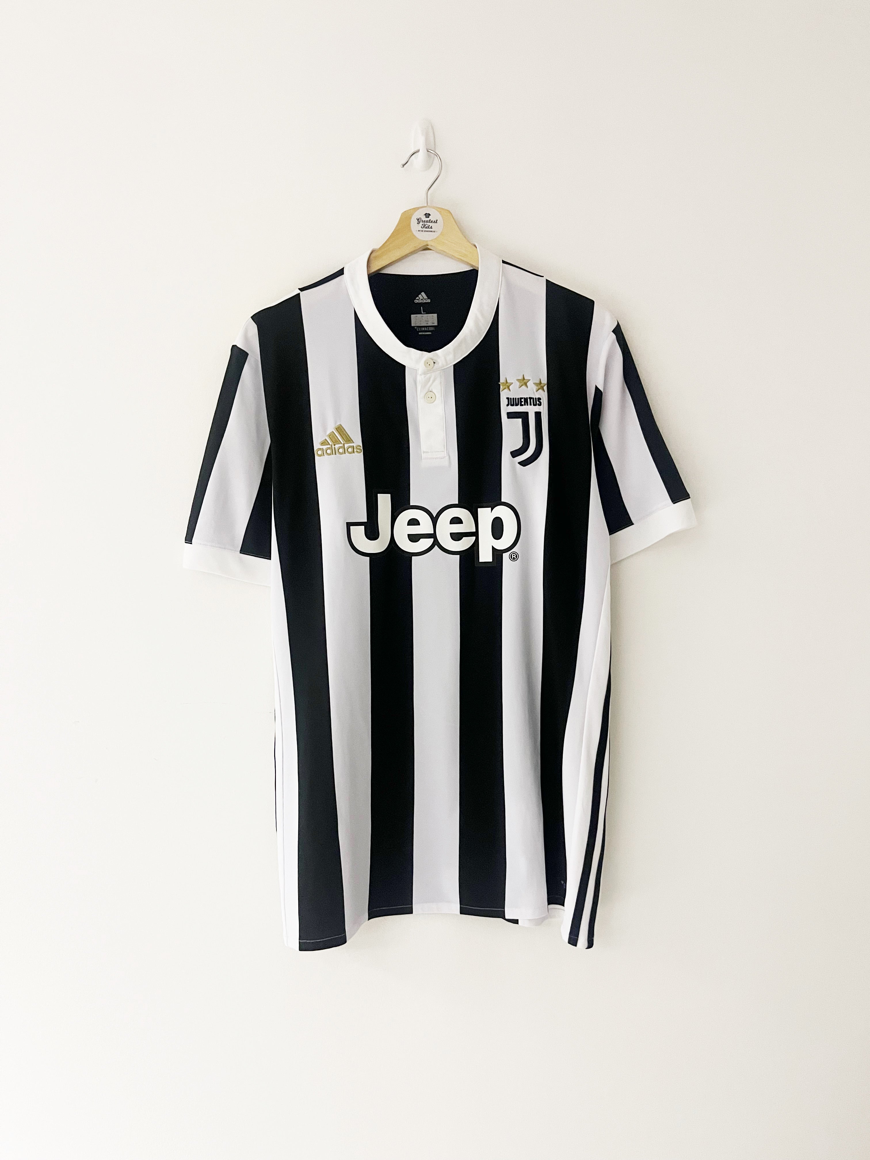 2017/18 Juventus Home Shirt (L) 9/10