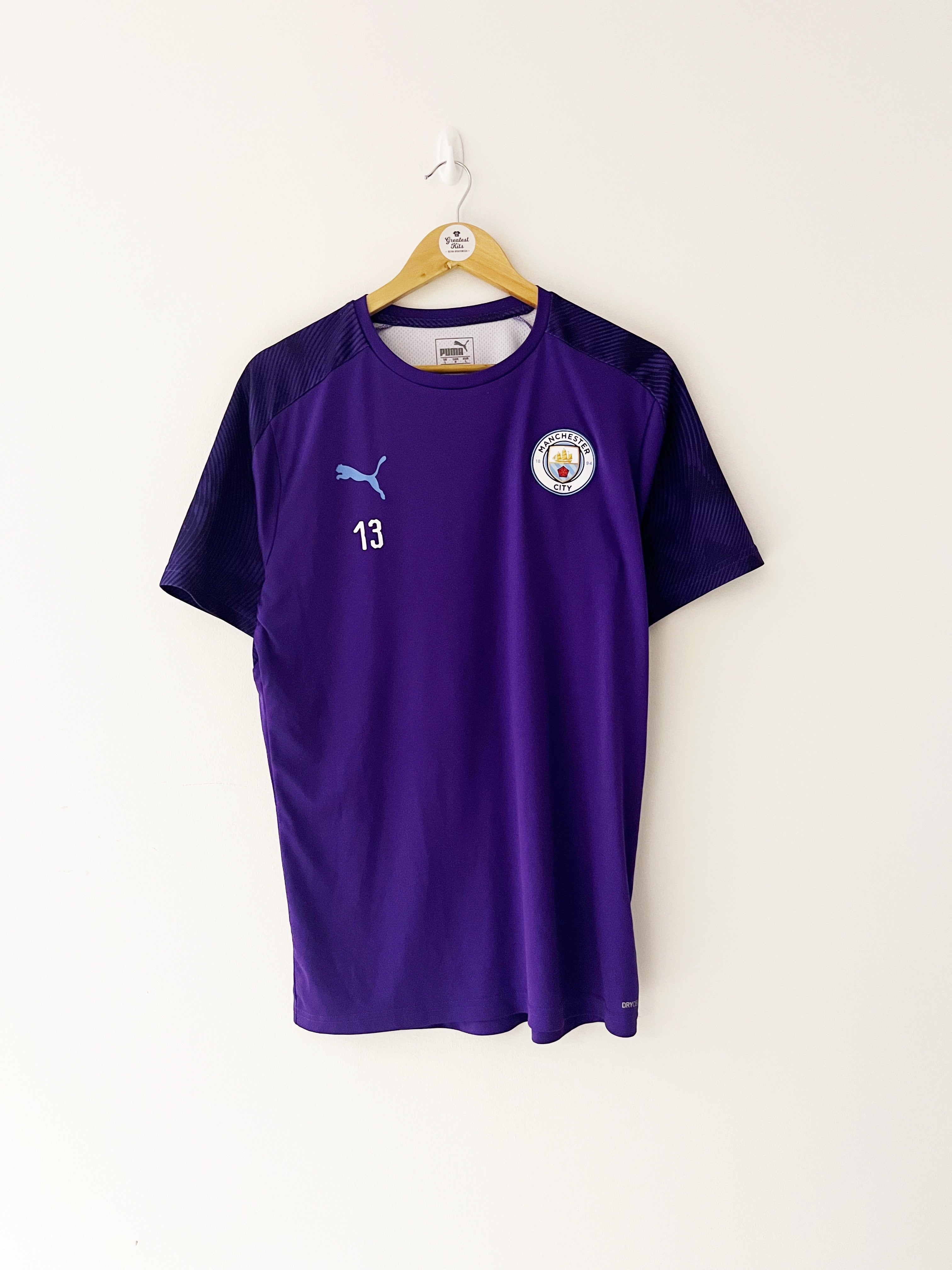 2018/19 Manchester City *Player Issue* Training Shirt #13 (L) 9/10