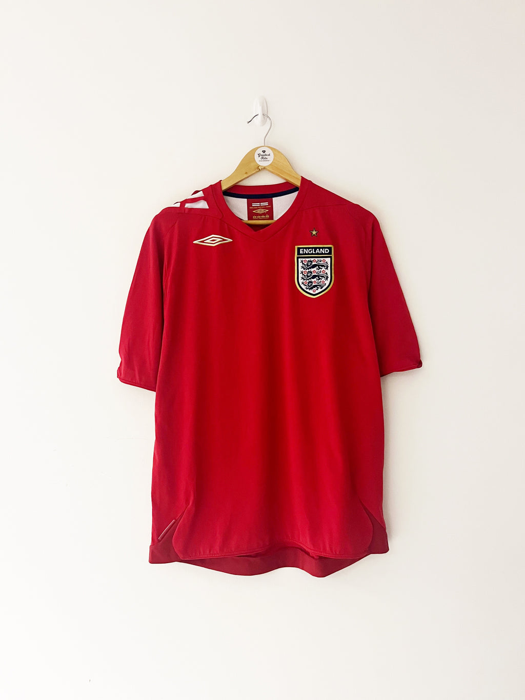 2006/08 England Away Shirt (L) 9/10