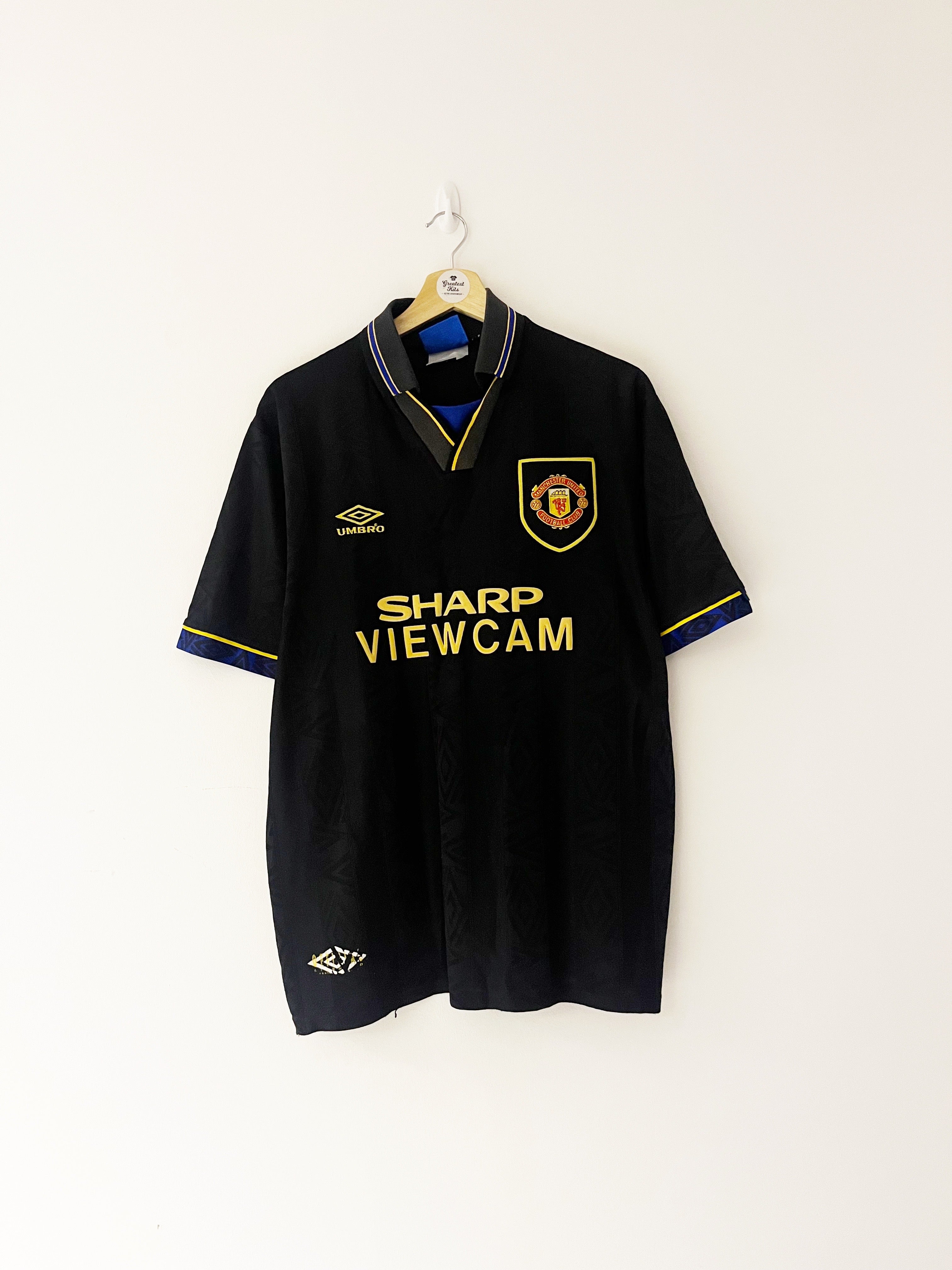 1993/95 Manchester United Away Shirt (L) 7.5/10