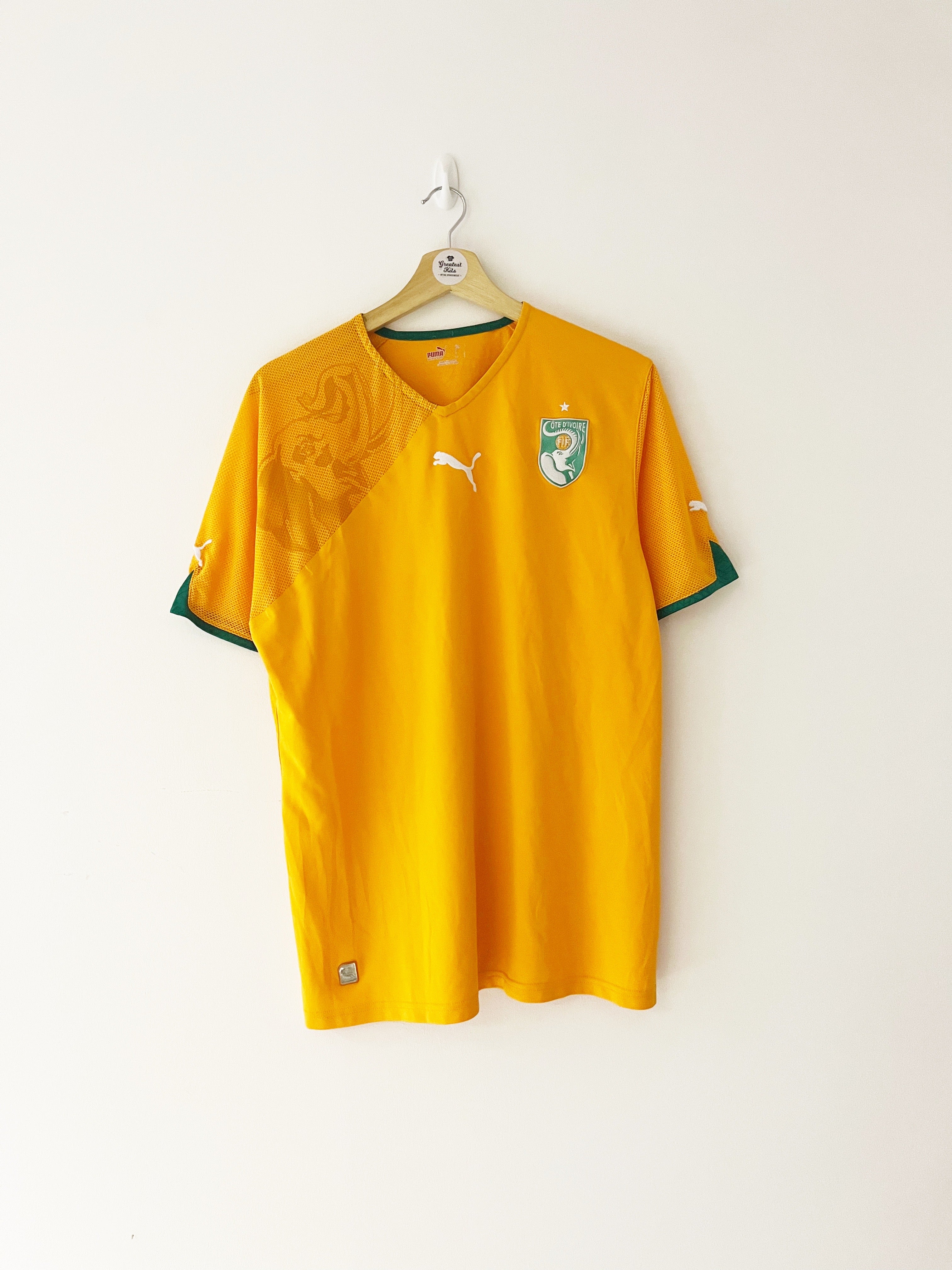 2010/11 Ivory Coast Home Shirt (L) 9/10