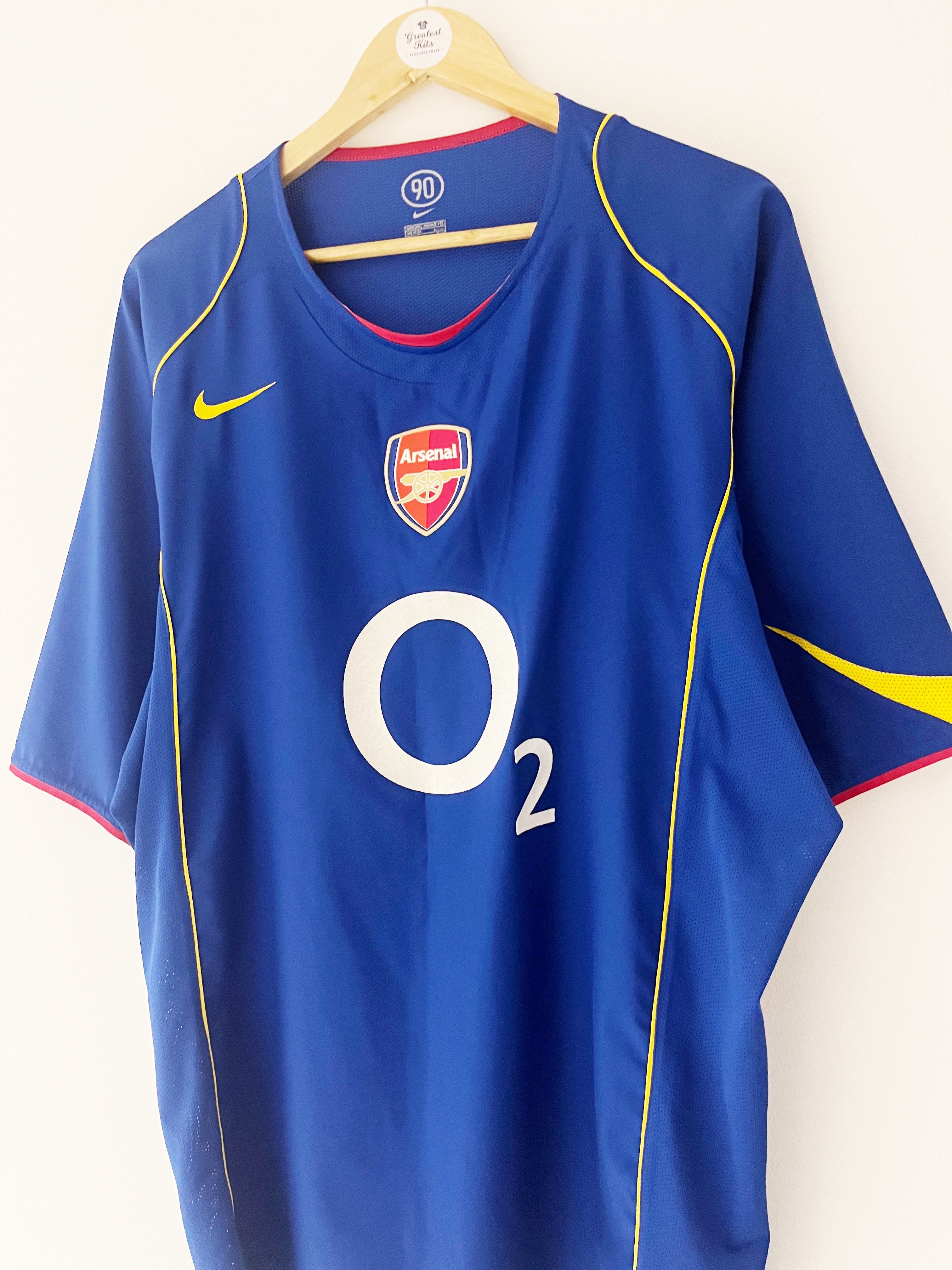 2004/06 Arsenal Away Shirt (XXL) 8.5/10