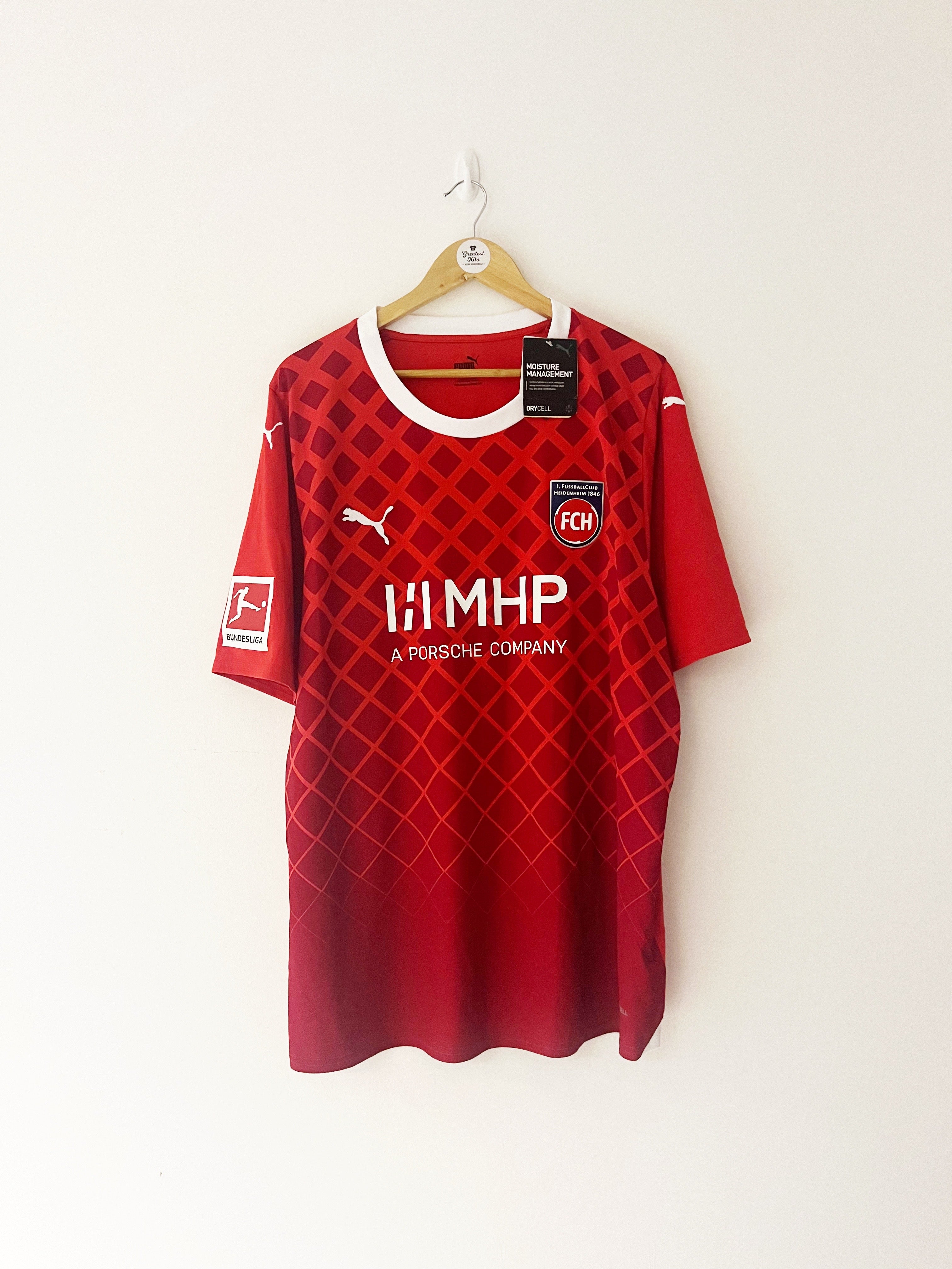 2023/24 FC Heidenheim Home Shirt (XXL) BNWT