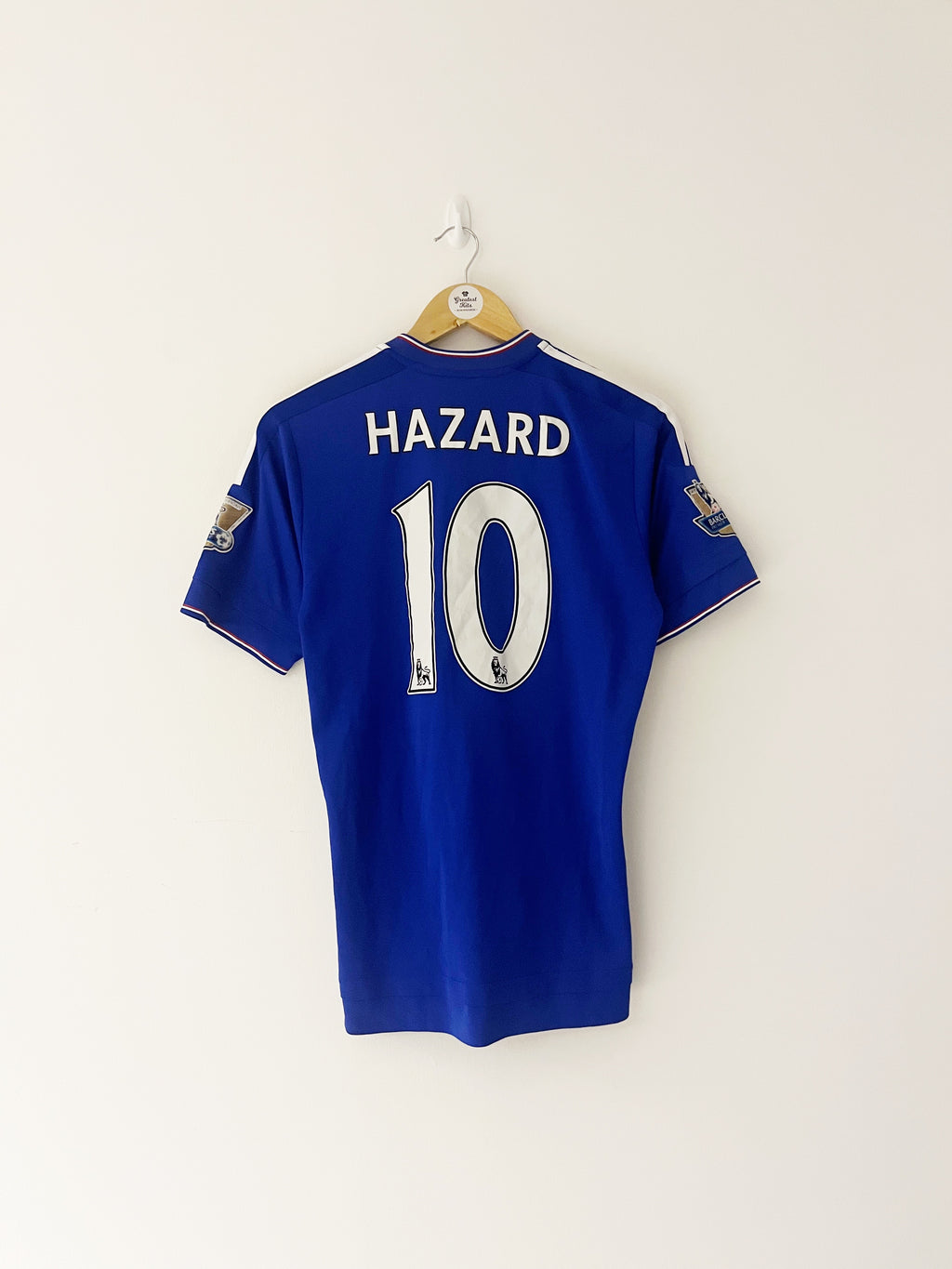2015/16 Chelsea Home Shirt Hazard #10 (S) 8/10