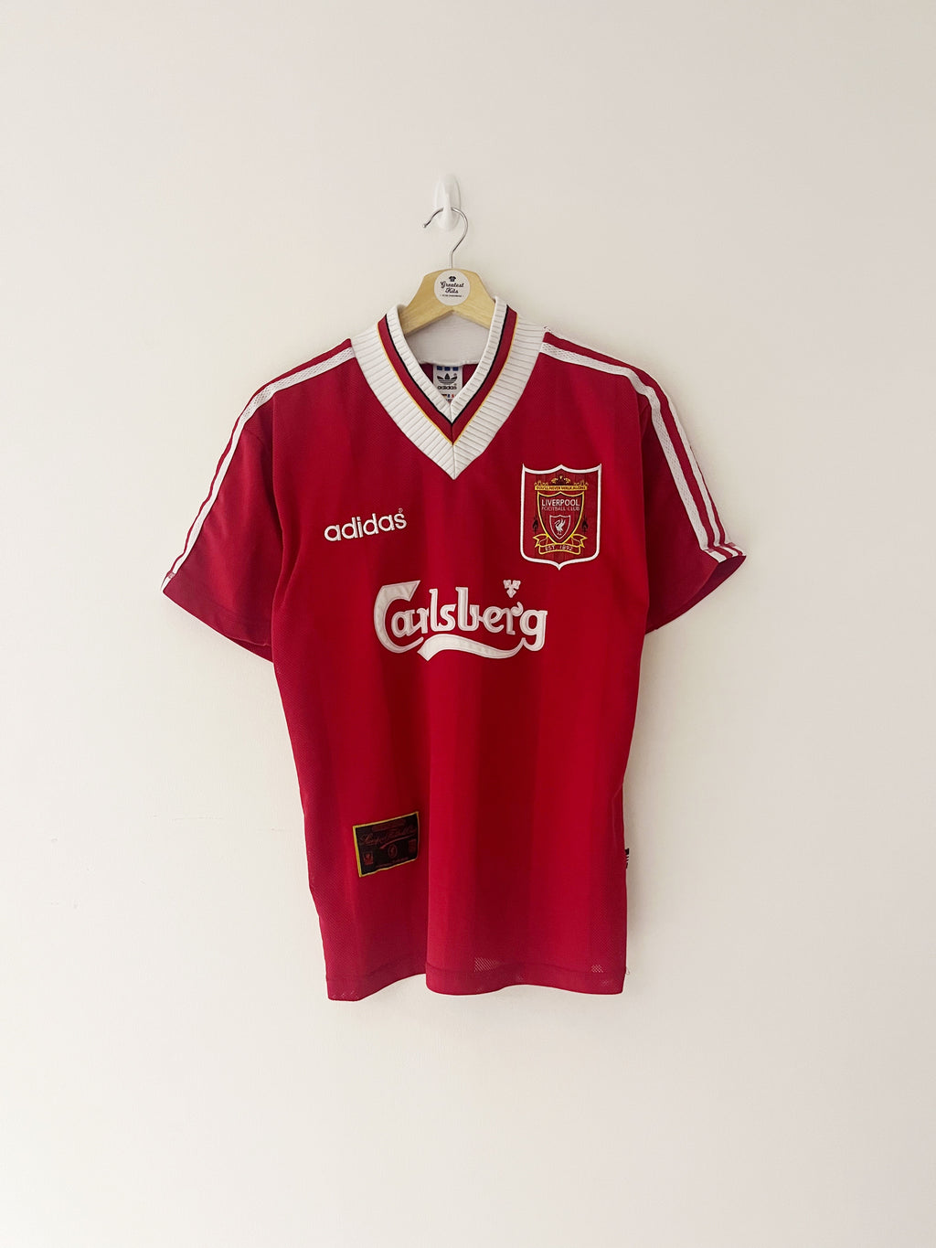 1995/96 Liverpool Home Shirt (S) 9.5/10