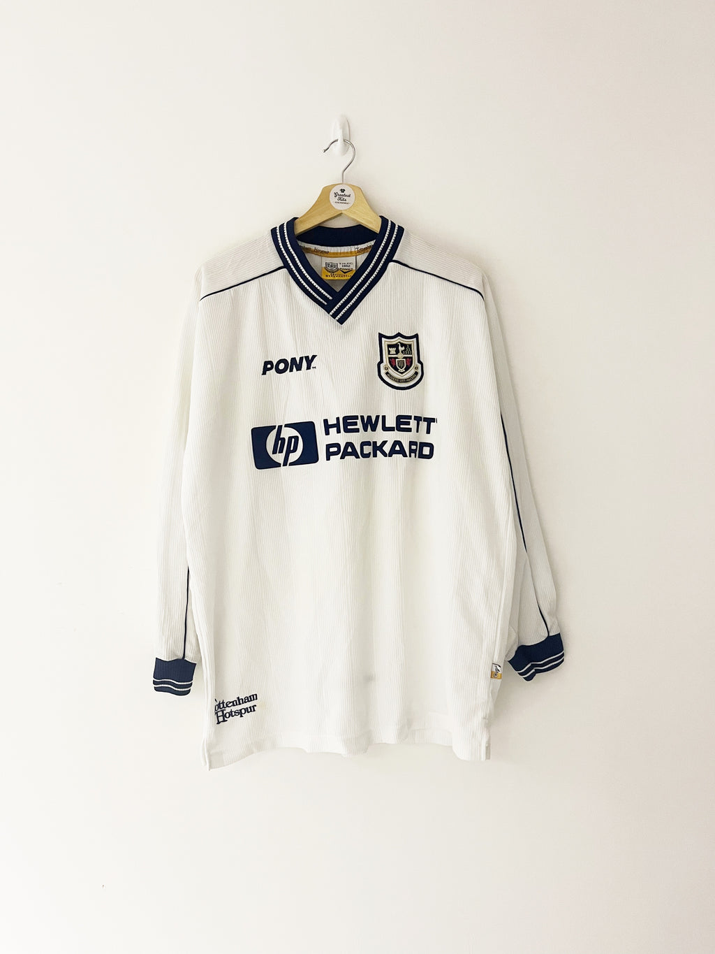 1997/99 Tottenham Home L/S Shirt (L) 9/10