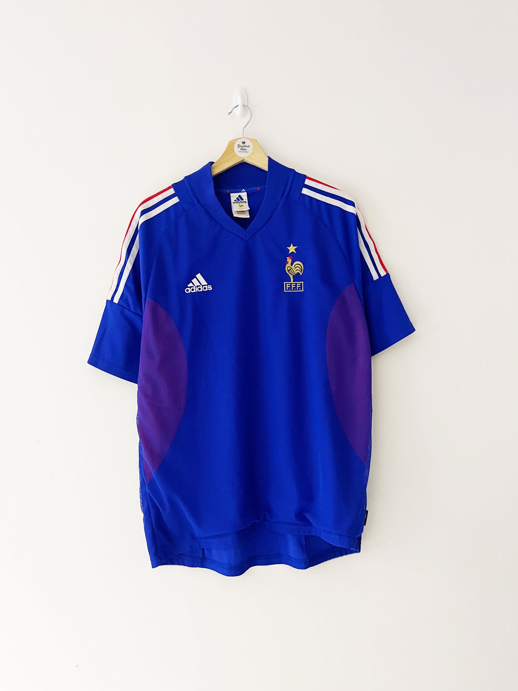 2002/04 France Home Shirt (XL) 9/10