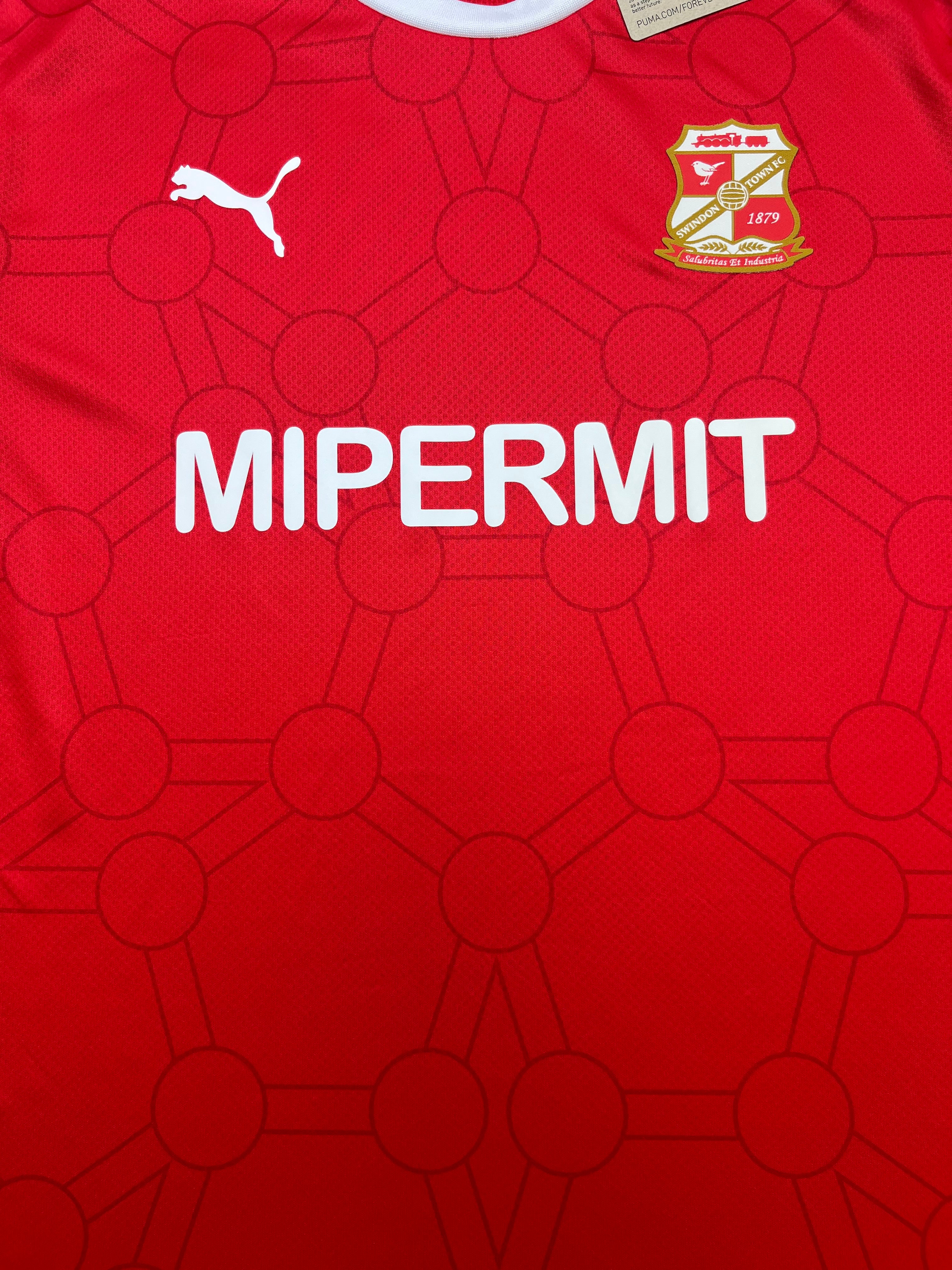 2023/24 Swindon Town Home Shirt (XL) BNWT