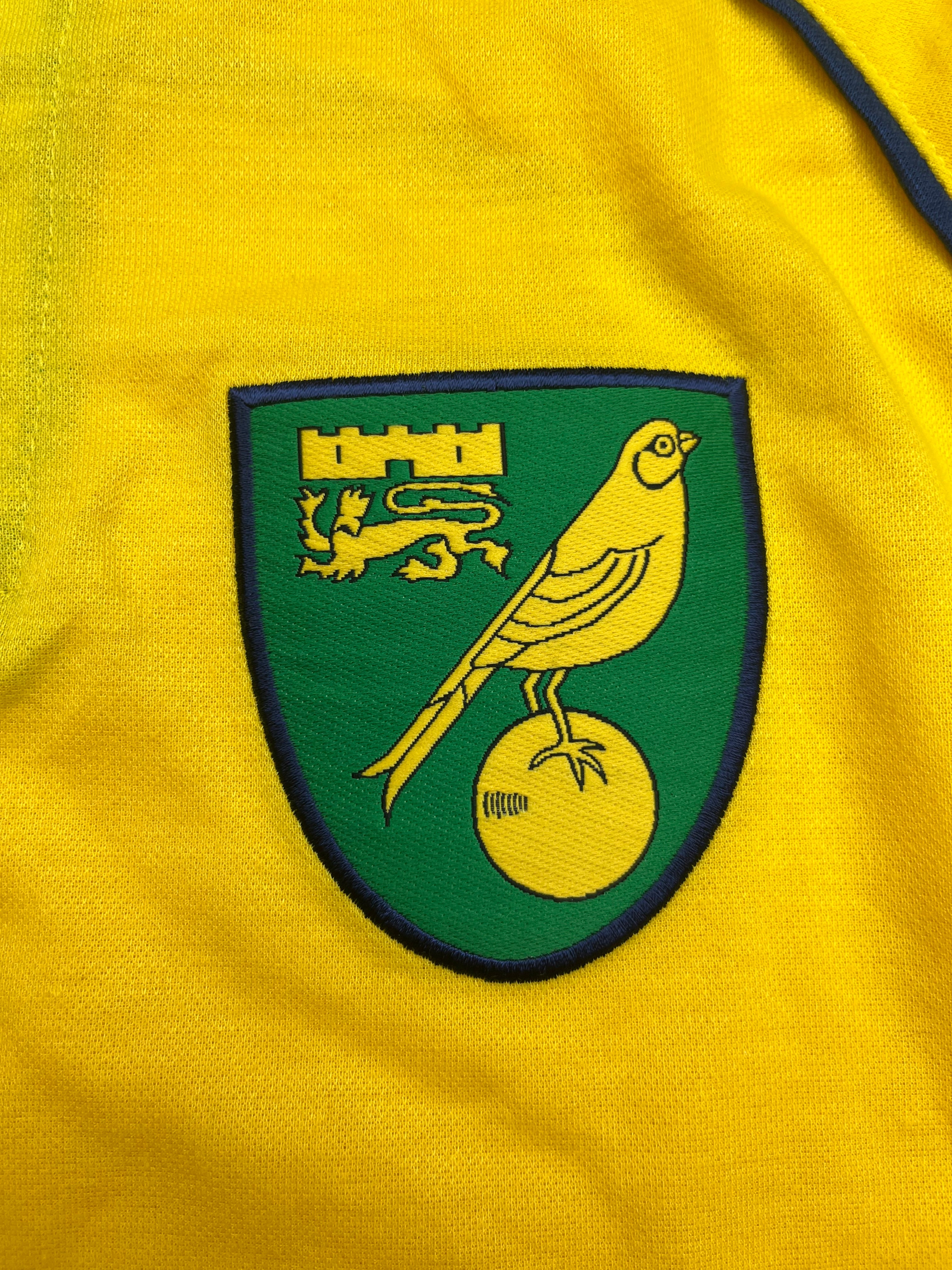 1997/99 Norwich City Home Shirt (XL) 9/10