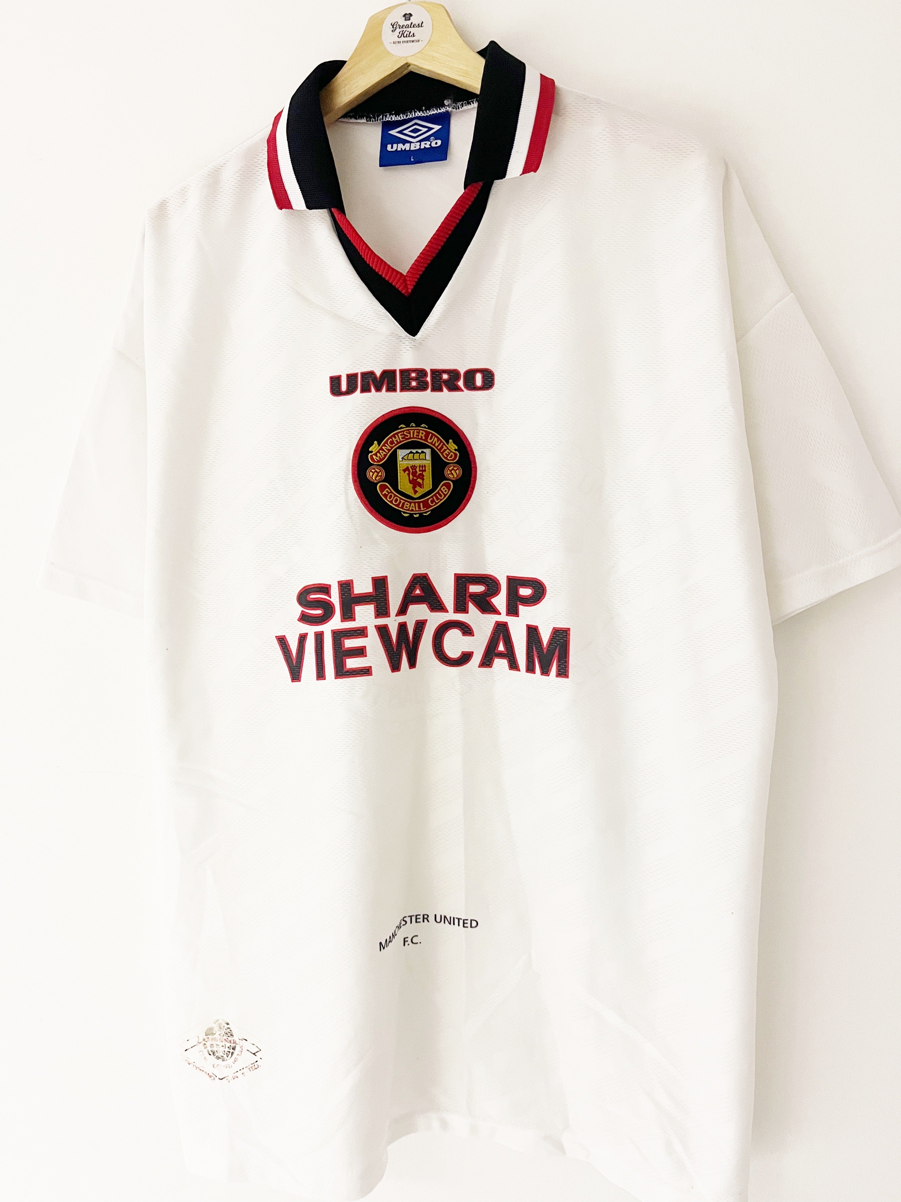 1996/97 Manchester United Away Shirt (L) 7.5/10