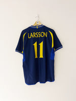2004/05 Sweden Away/Training Shirt Larsson #11 (XL) 9/10