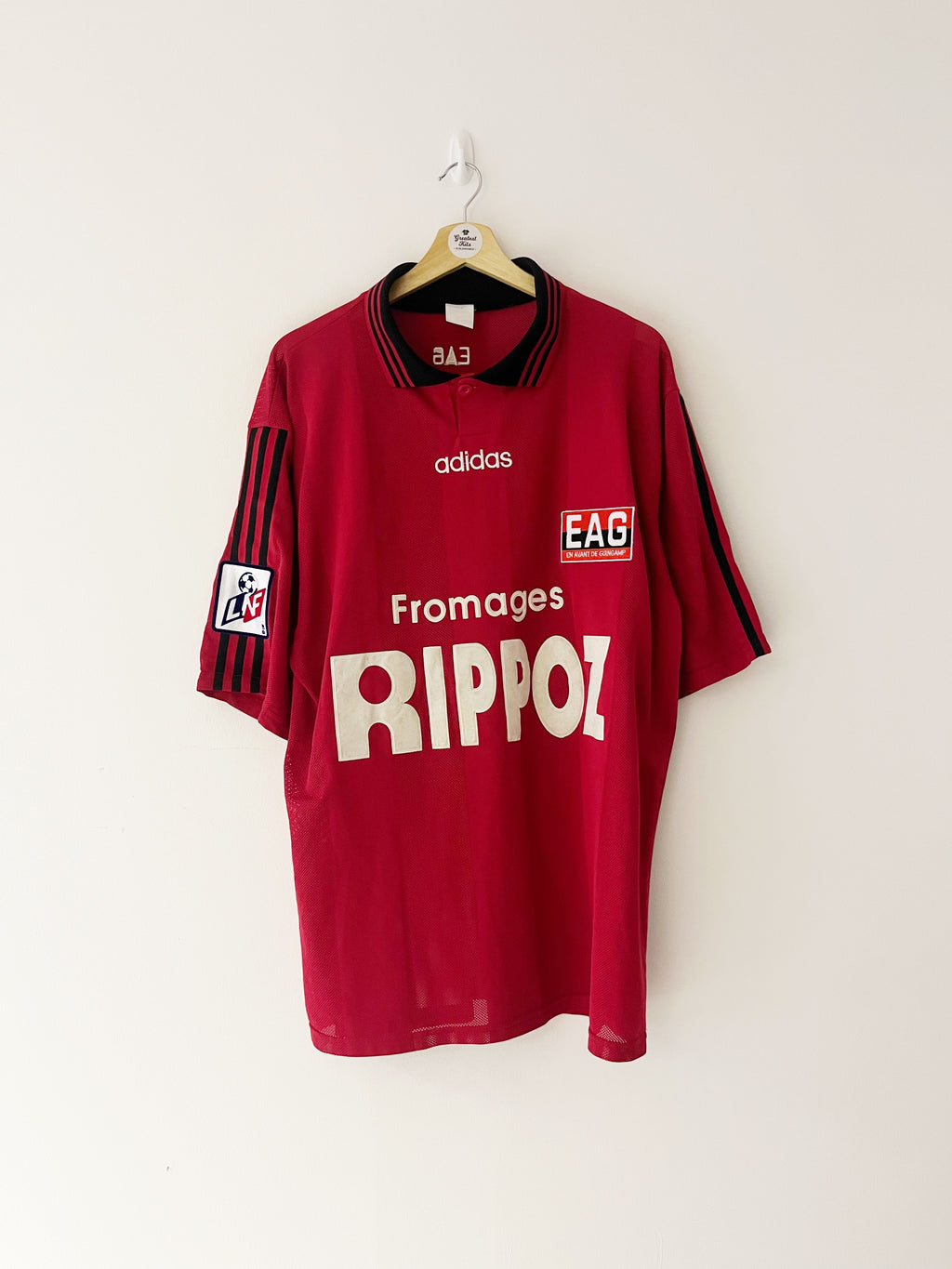 1996/97 Guingamp Home *Player Issue* Shirt #11 (XL) 9/10