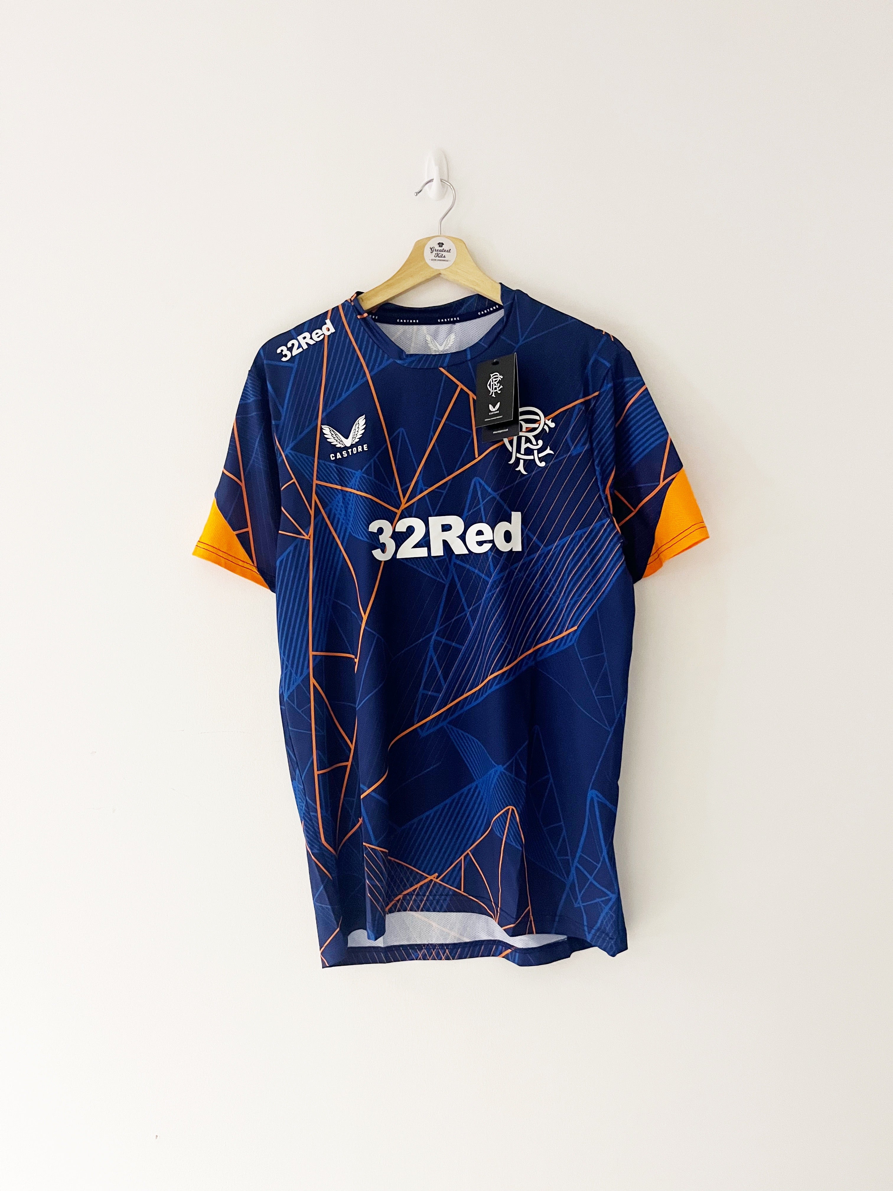 2024/25 Rangers Pre Match Shirt (M) BNWT