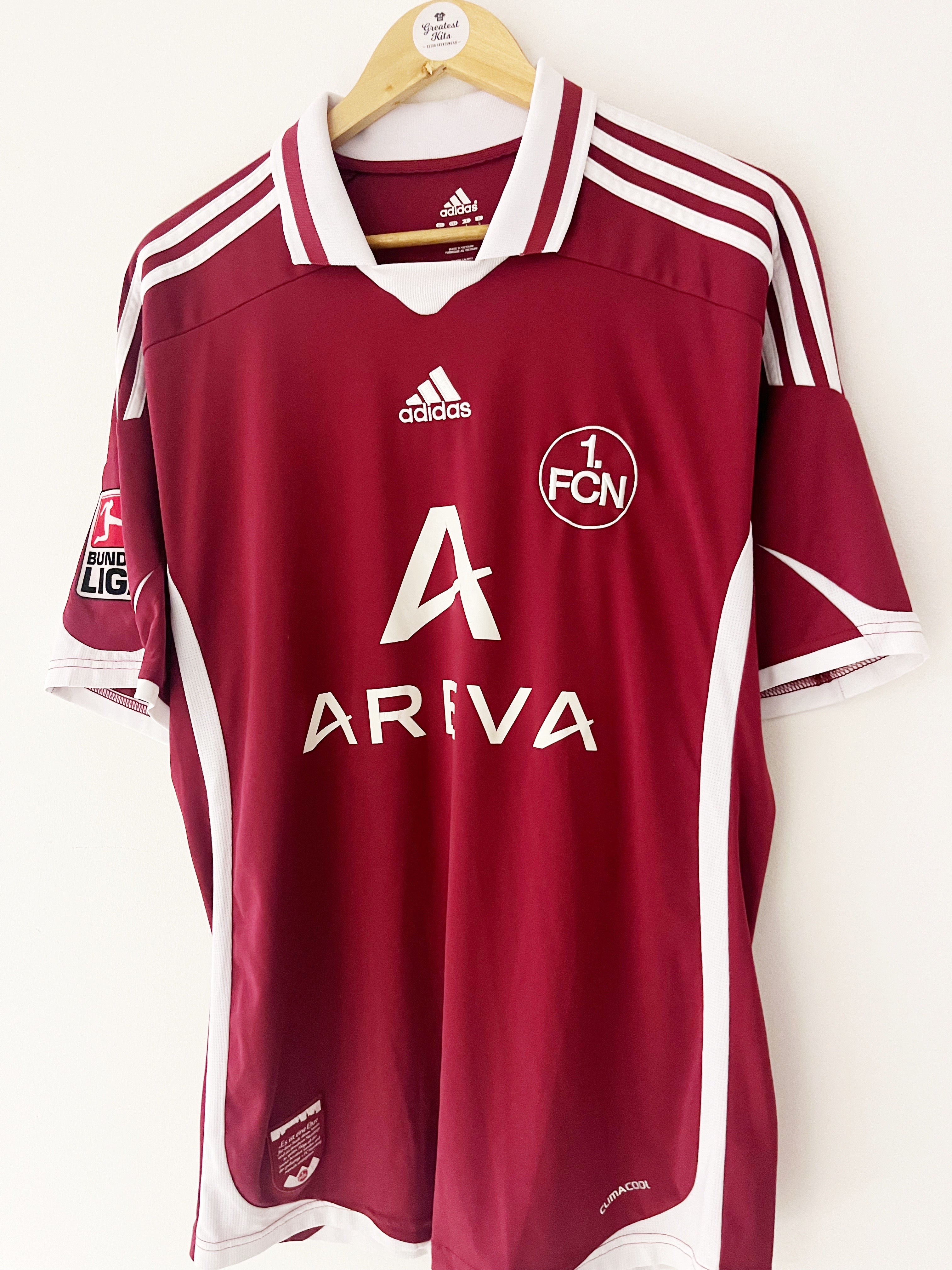 2010/11 FC Nurnberg Home Shirt Pinola #25 (L) 8/10