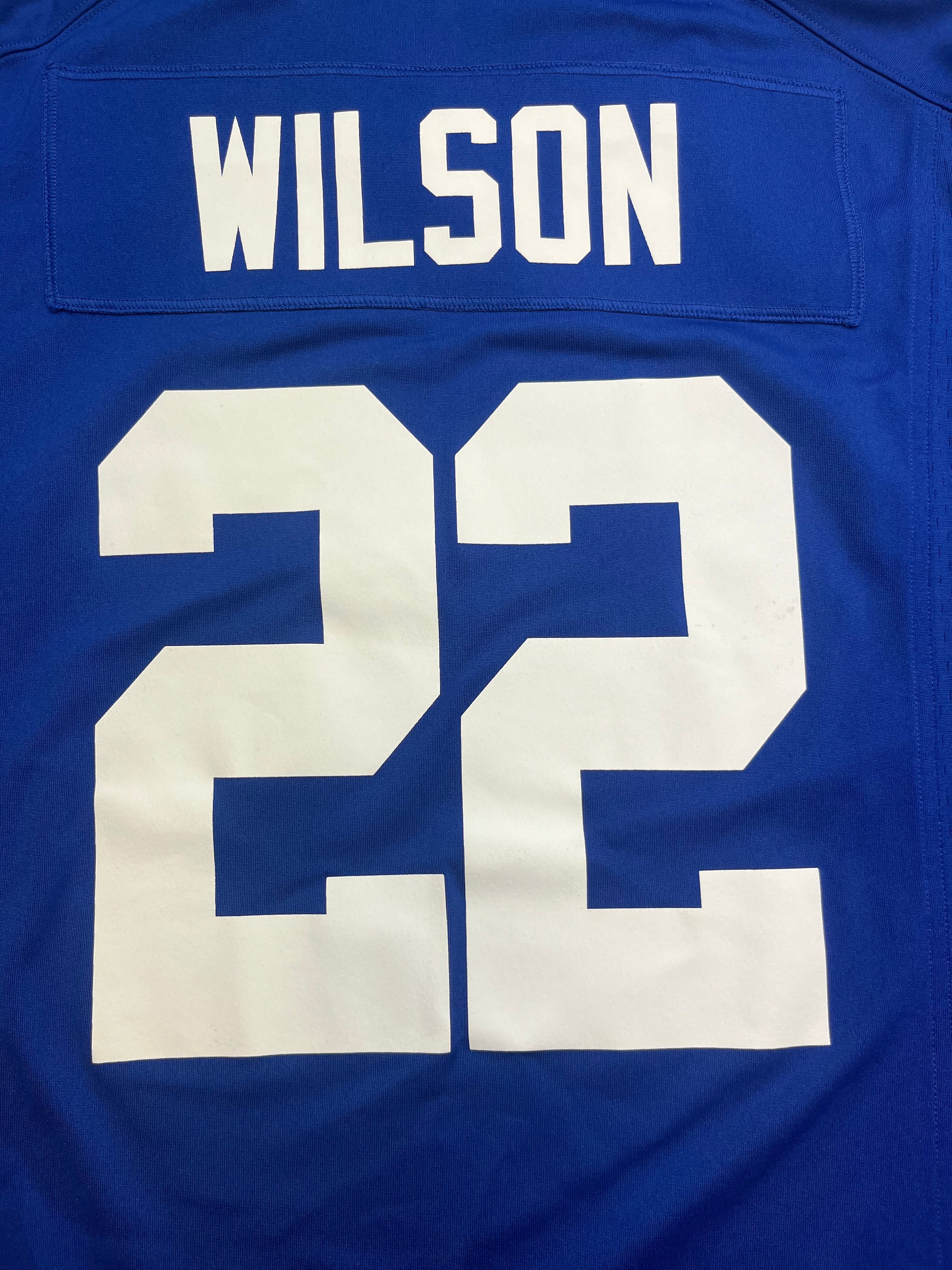 2012/16 New York Giants Home Jersey Wilson #22 (L) 9/10