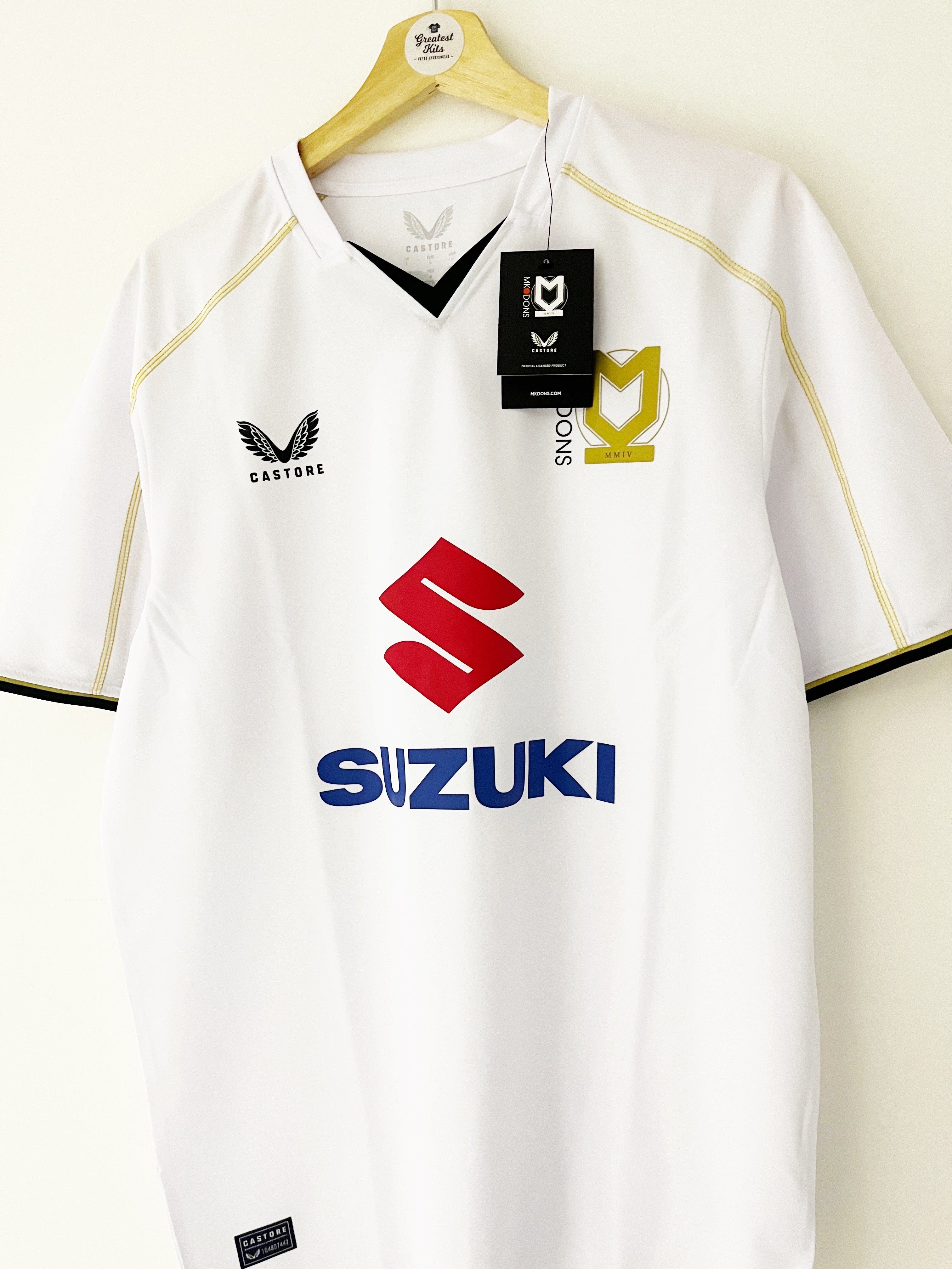 2024/25 MK Dons Home Shirt (L) BNWT