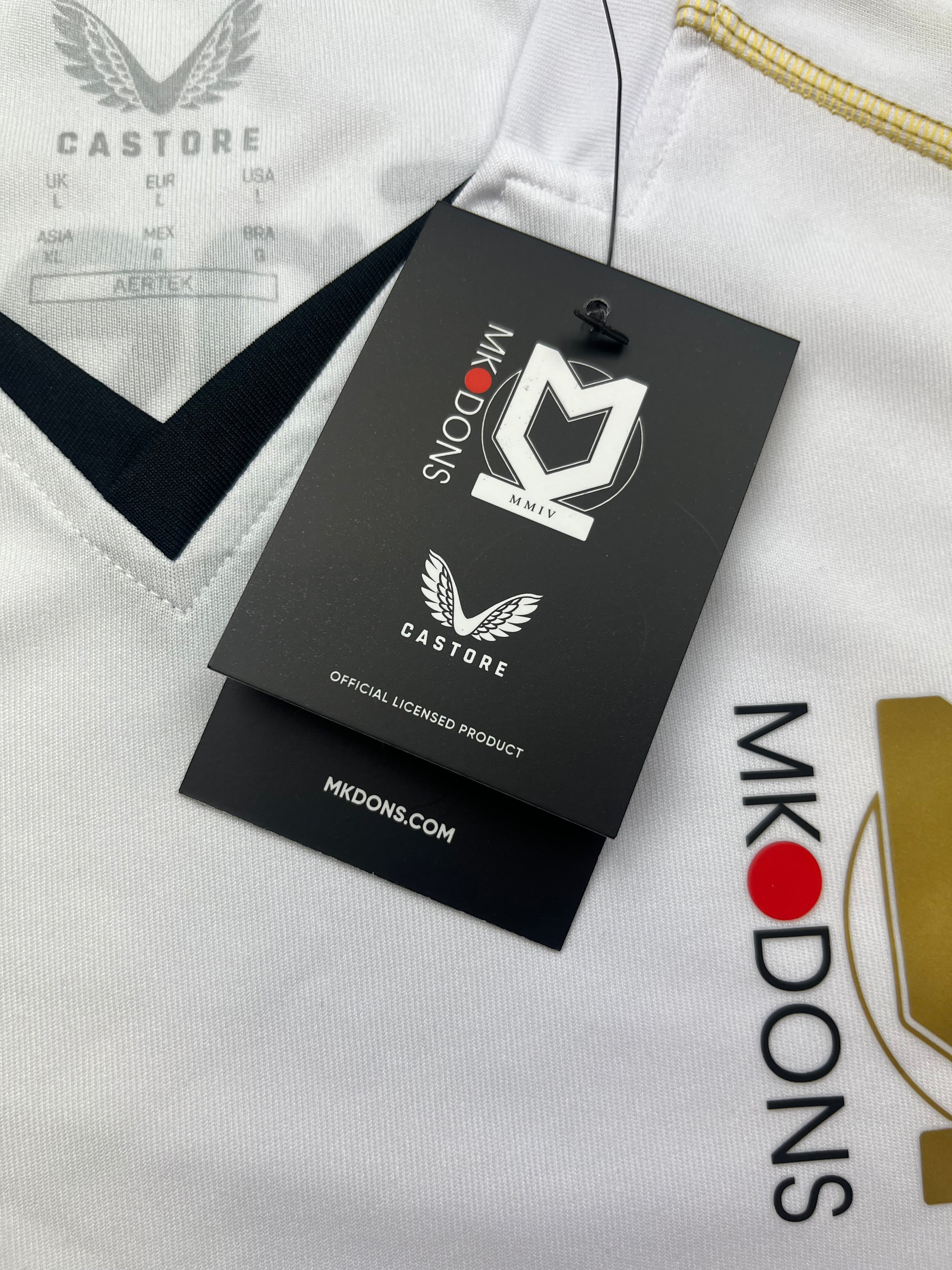 2024/25 MK Dons Home Shirt (L) BNWT