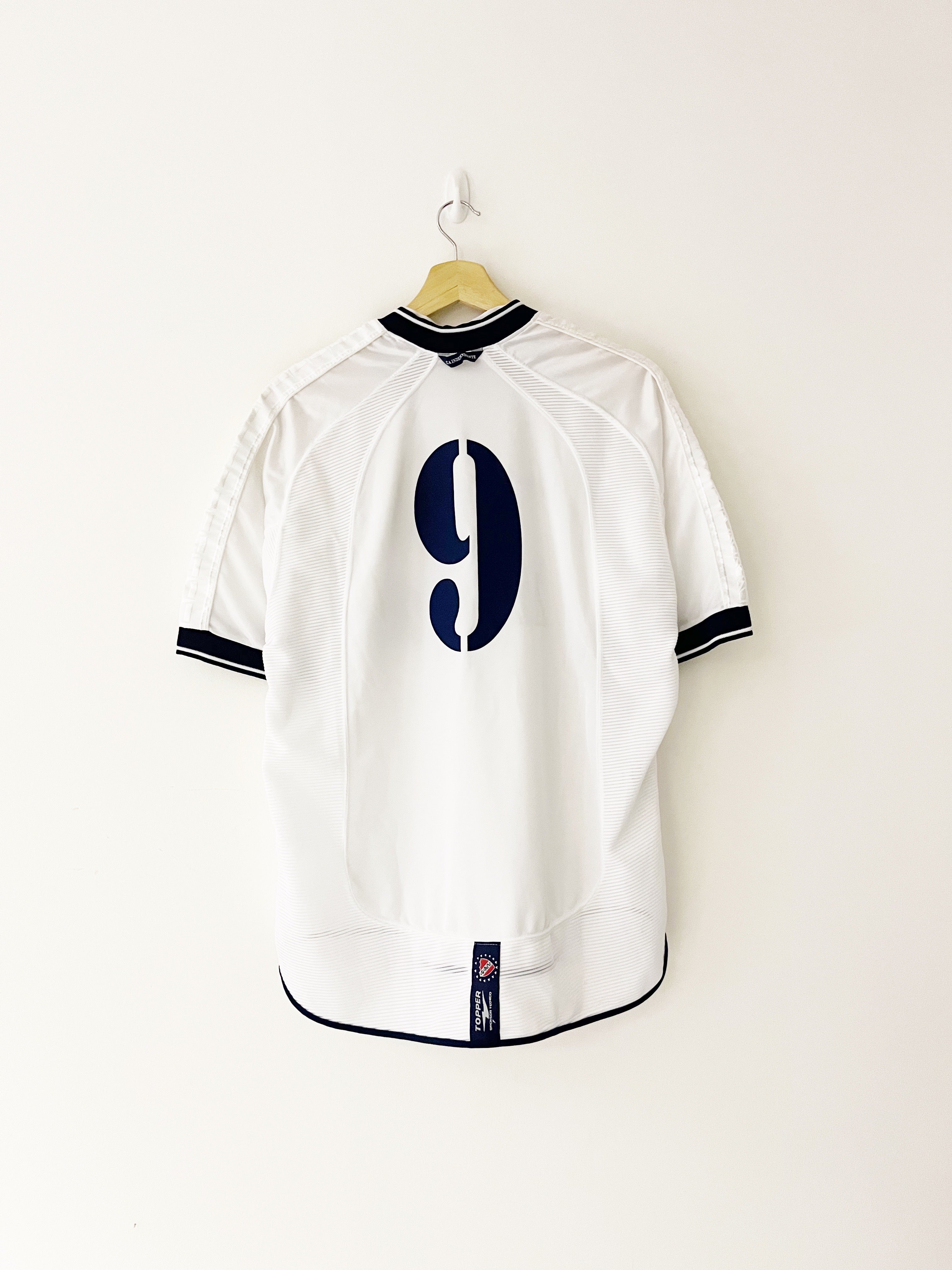 2002/03 CA Independiente Away Shirt #9 (L) 9/10