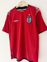 2004/06 England Away Shirt (M) 7.5/10