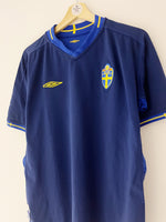 2004/05 Sweden Away/Training Shirt Larsson #11 (XL) 9/10
