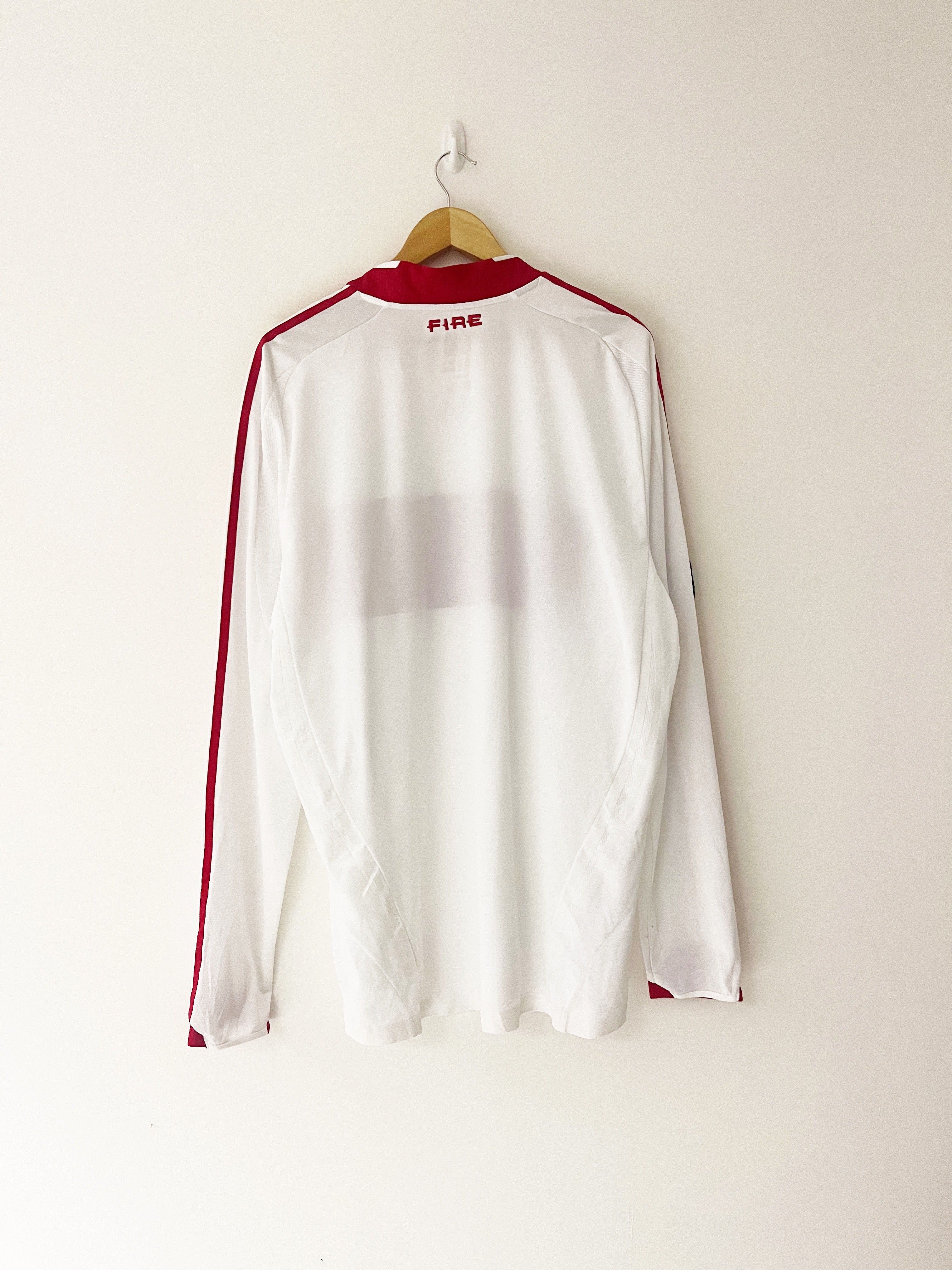 2008 Chicago Fire Home L/S Shirt (XL) 9/10