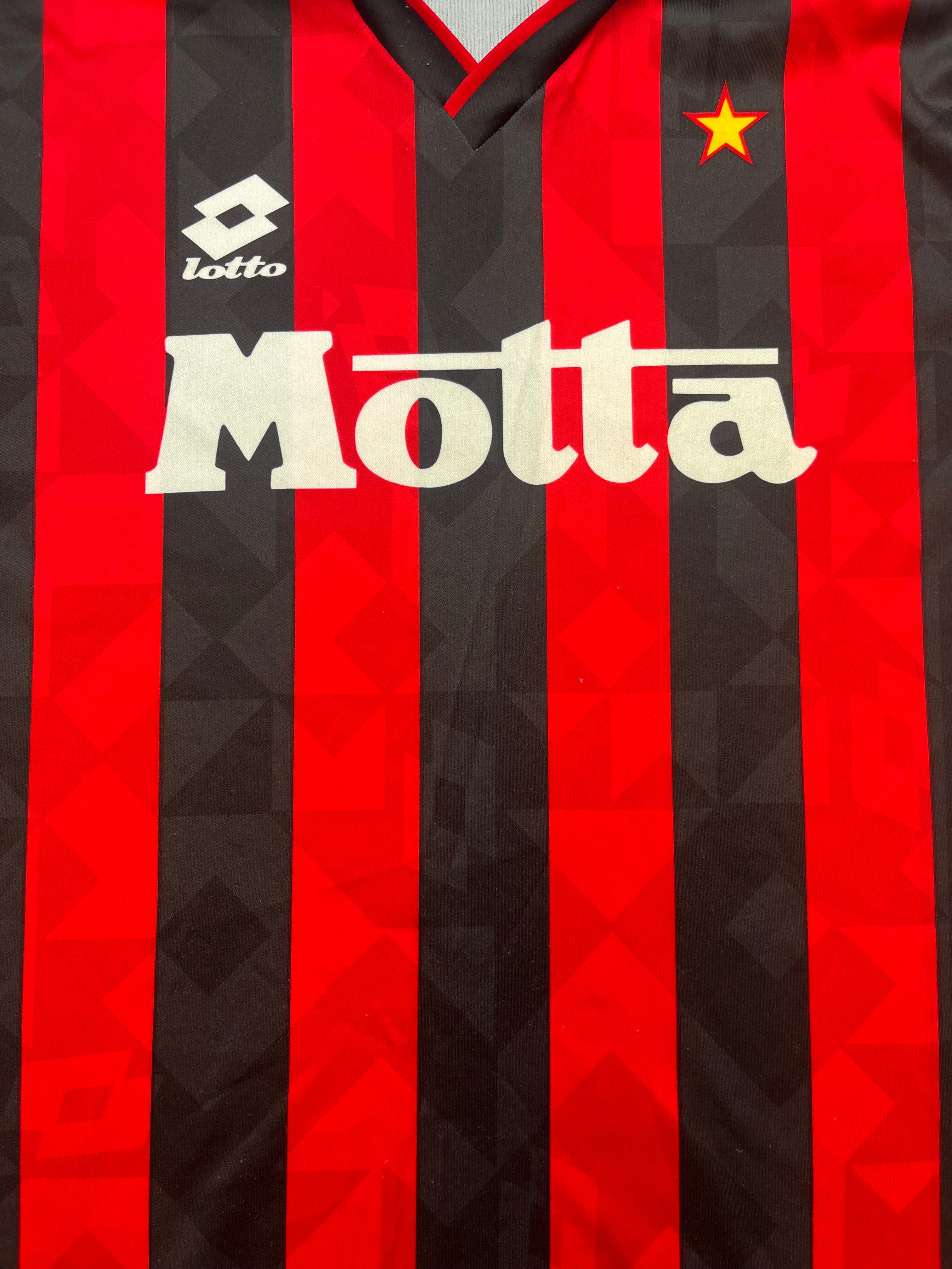 1993/94 AC Milan Home Shirt (L) 9/10