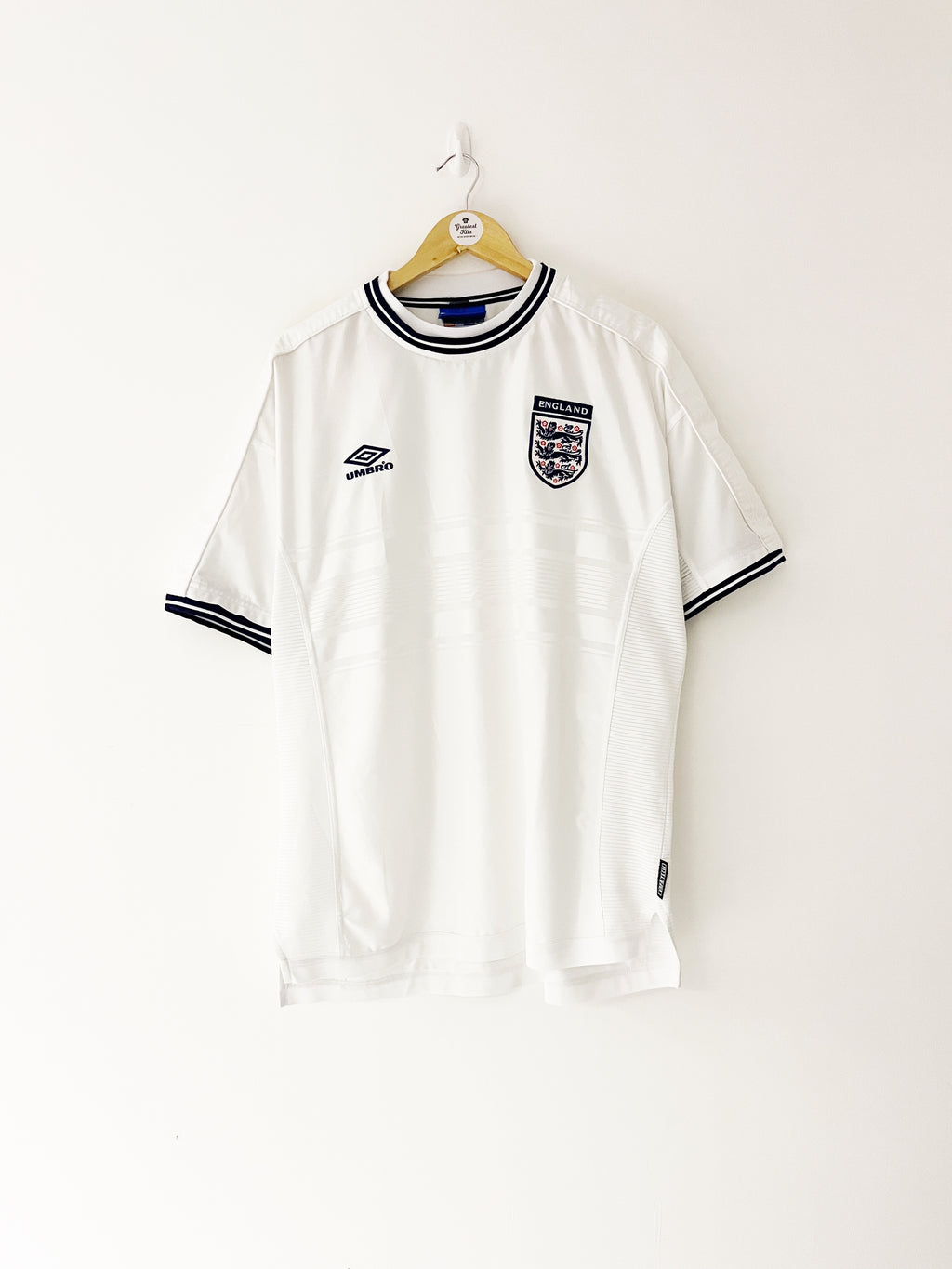 1999/01 England Home Shirt (XL) 9/10