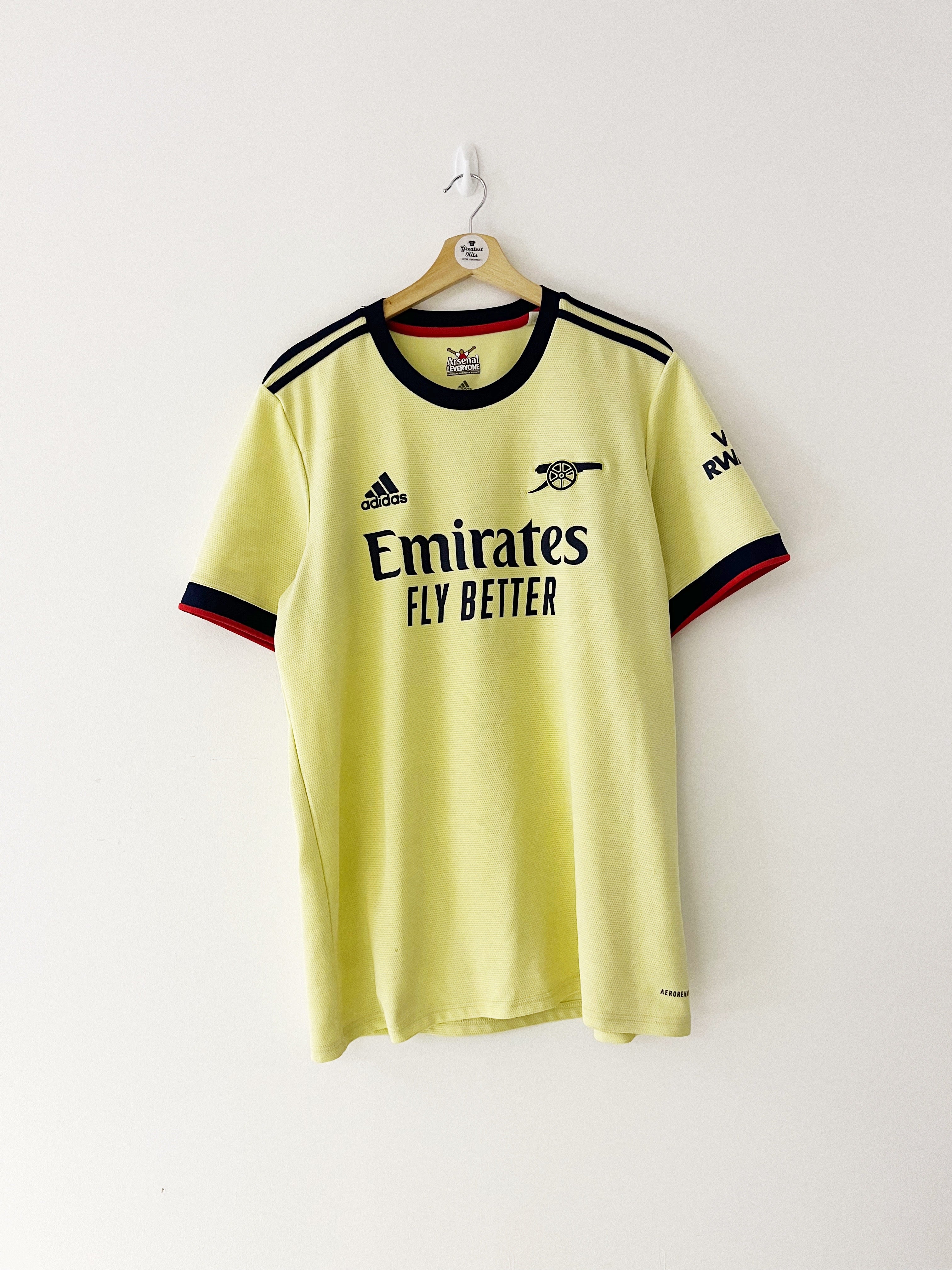 2021/22 Arsenal Away Shirt (XL) 6.5/10